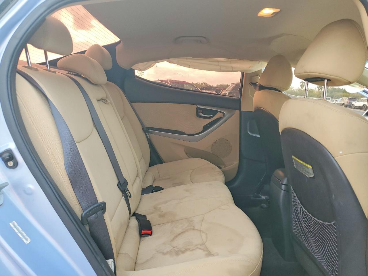 2011 Hyundai Elantra Gls Blue vin: KMHDH4AE8BU109390