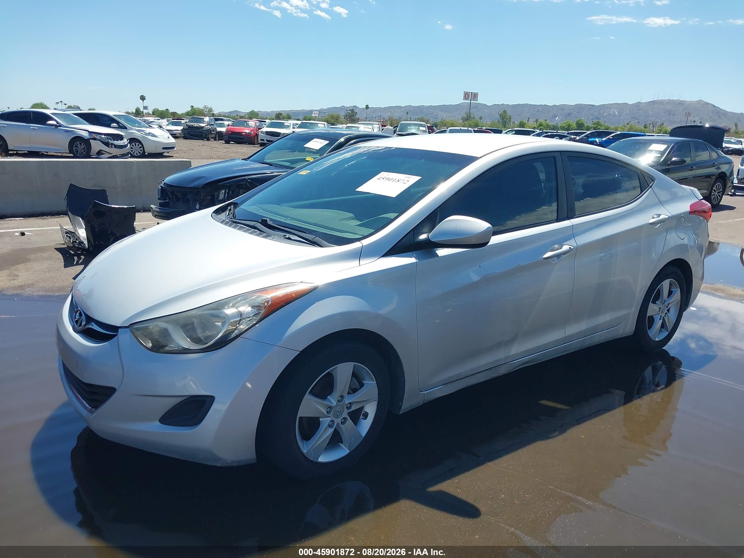 2011 Hyundai Elantra Gls (ulsan Plant) Silver vin: KMHDH4AE8BU109504