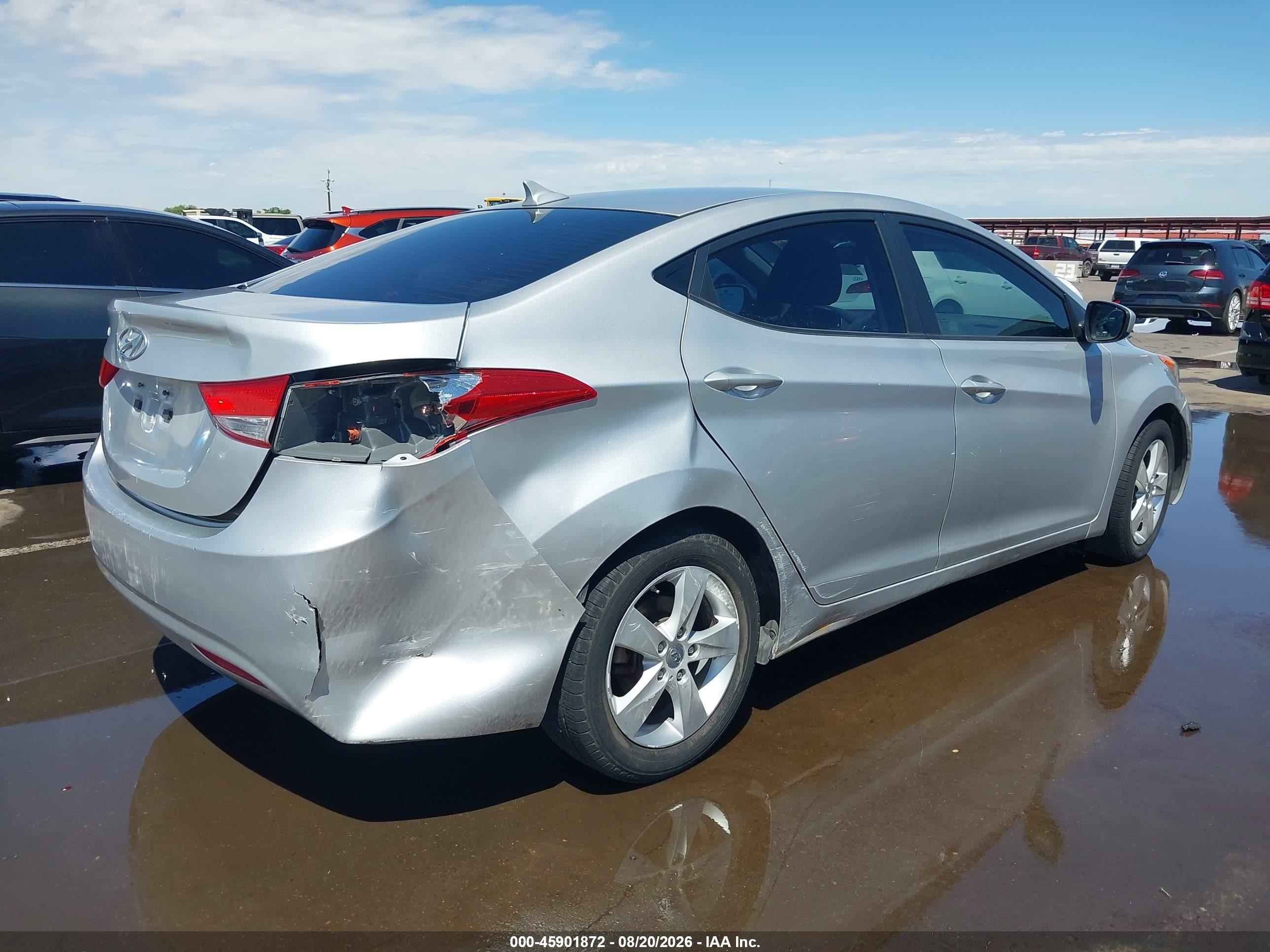 2011 Hyundai Elantra Gls (ulsan Plant) Silver vin: KMHDH4AE8BU109504