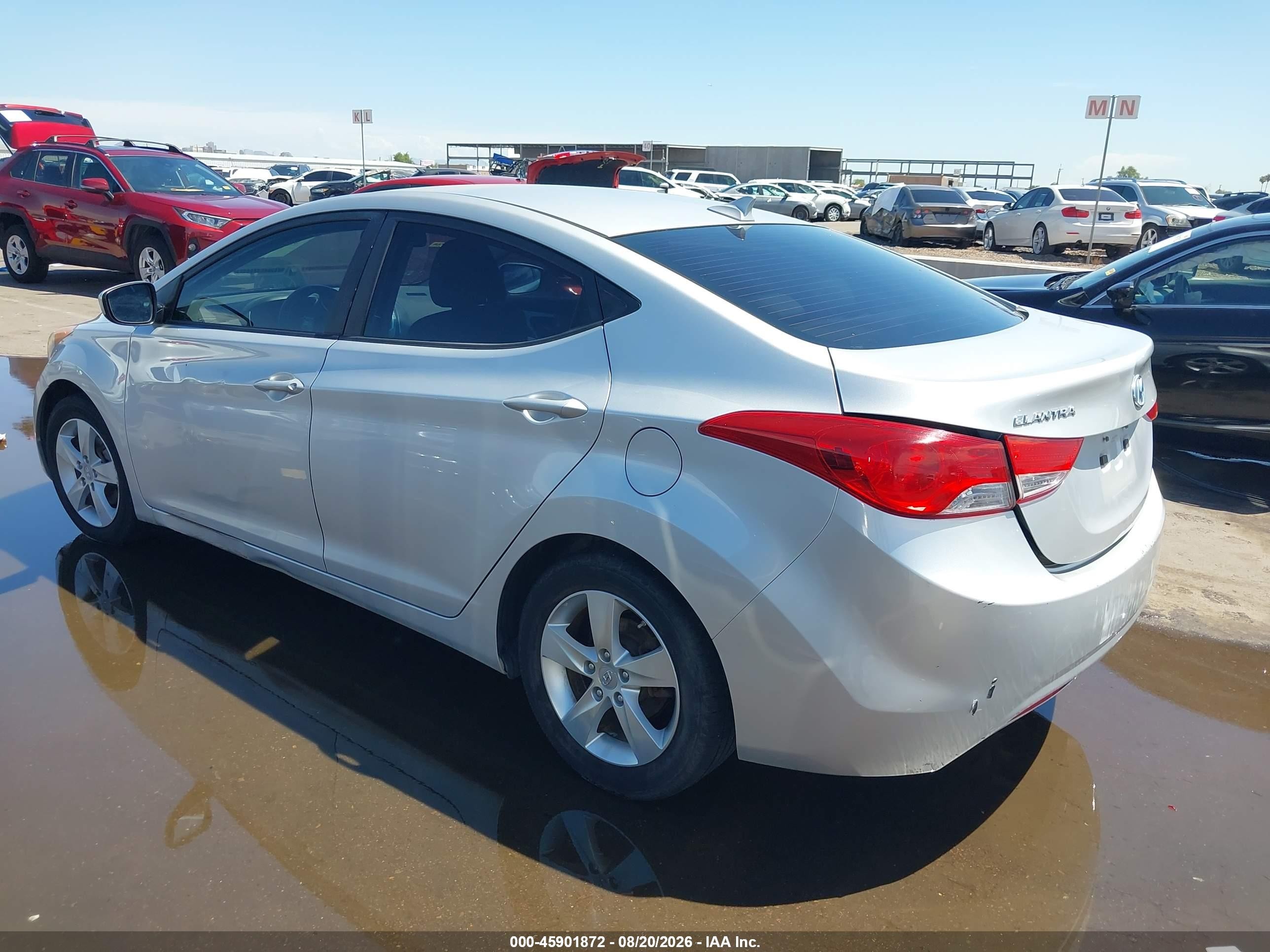 2011 Hyundai Elantra Gls (ulsan Plant) Silver vin: KMHDH4AE8BU109504