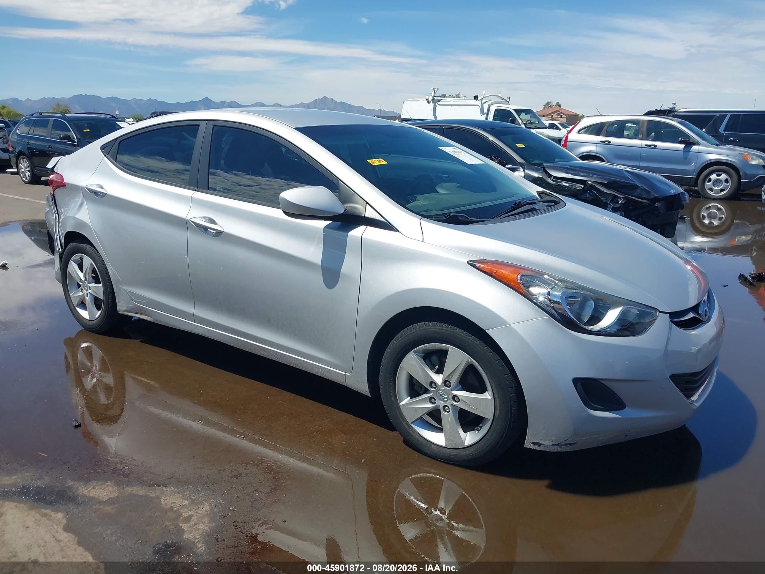 2011 Hyundai Elantra Gls (ulsan Plant) Серебряный vin: KMHDH4AE8BU109504
