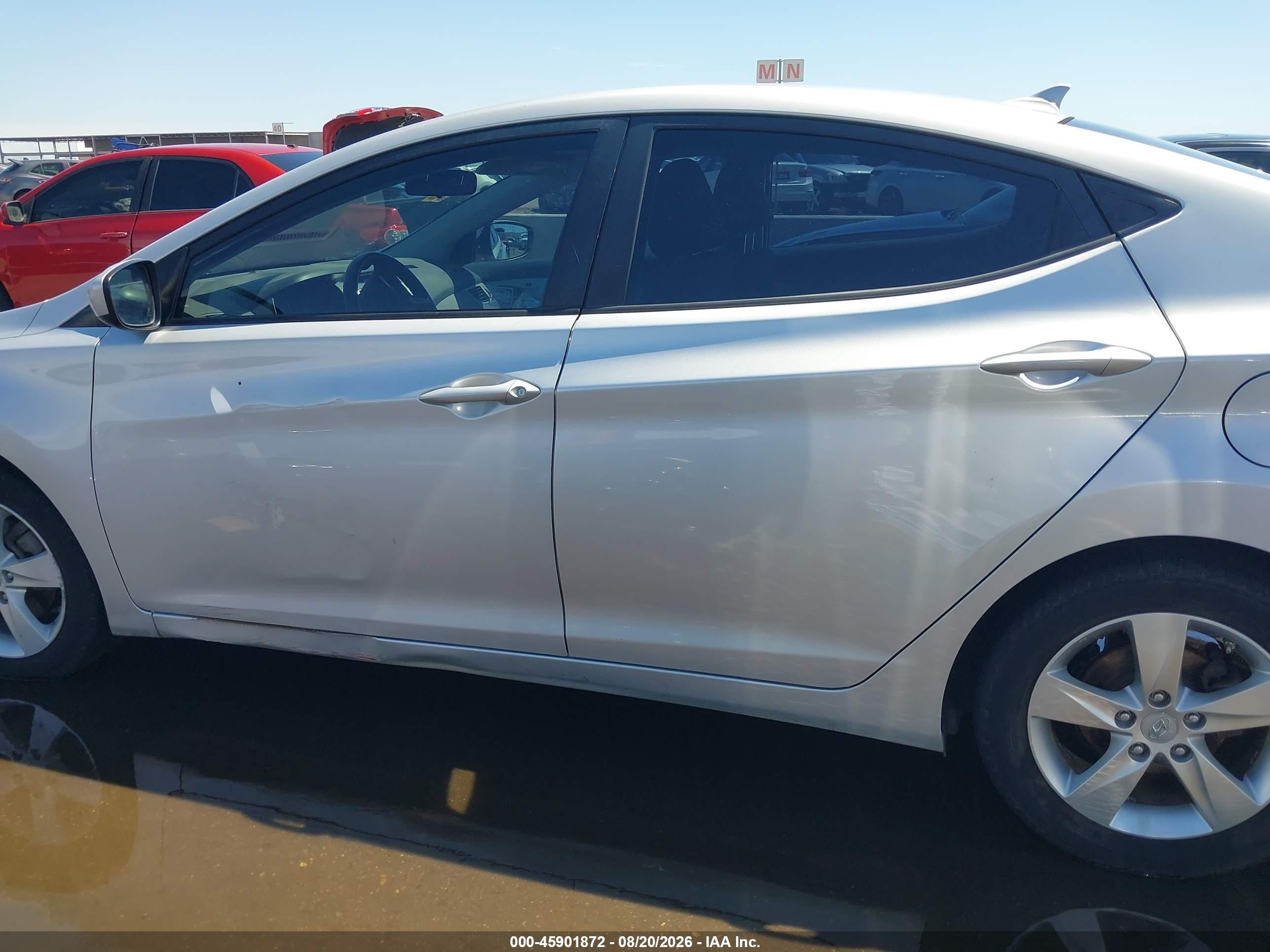 2011 Hyundai Elantra Gls (ulsan Plant) Silver vin: KMHDH4AE8BU109504