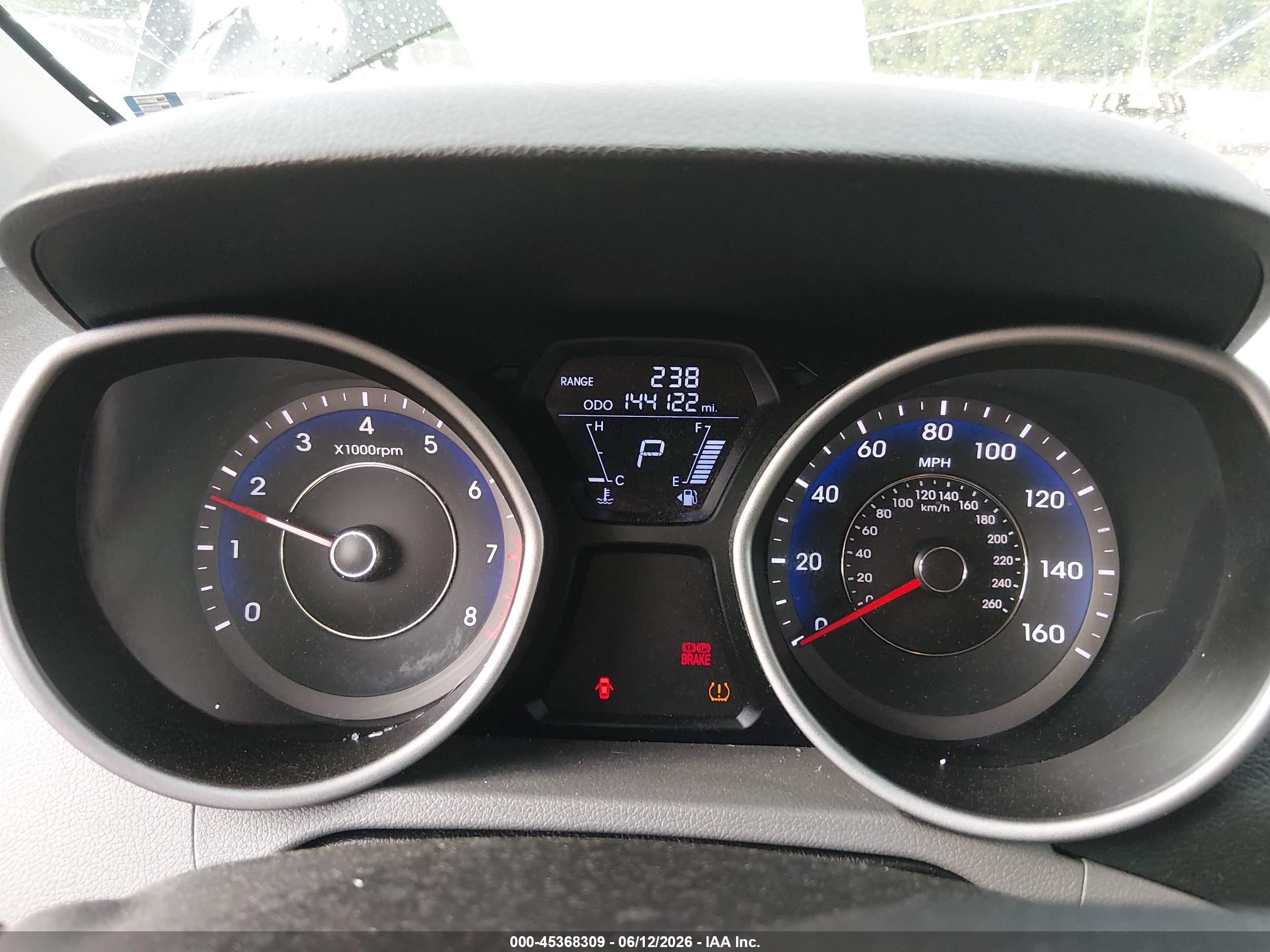2011 Hyundai Elantra Gls (ulsan Plant) Black vin: KMHDH4AE8BU112032