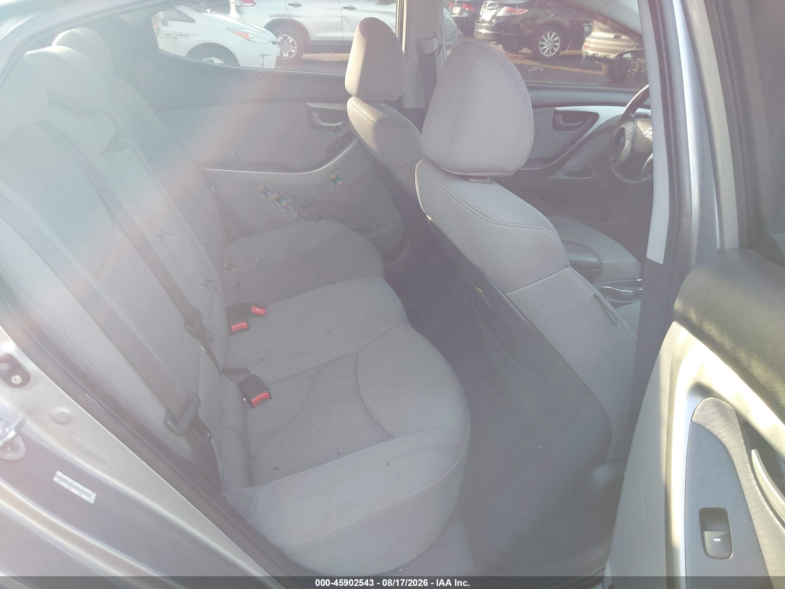 2011 Hyundai Elantra Gls (ulsan Plant) Gray vin: KMHDH4AE8BU146181
