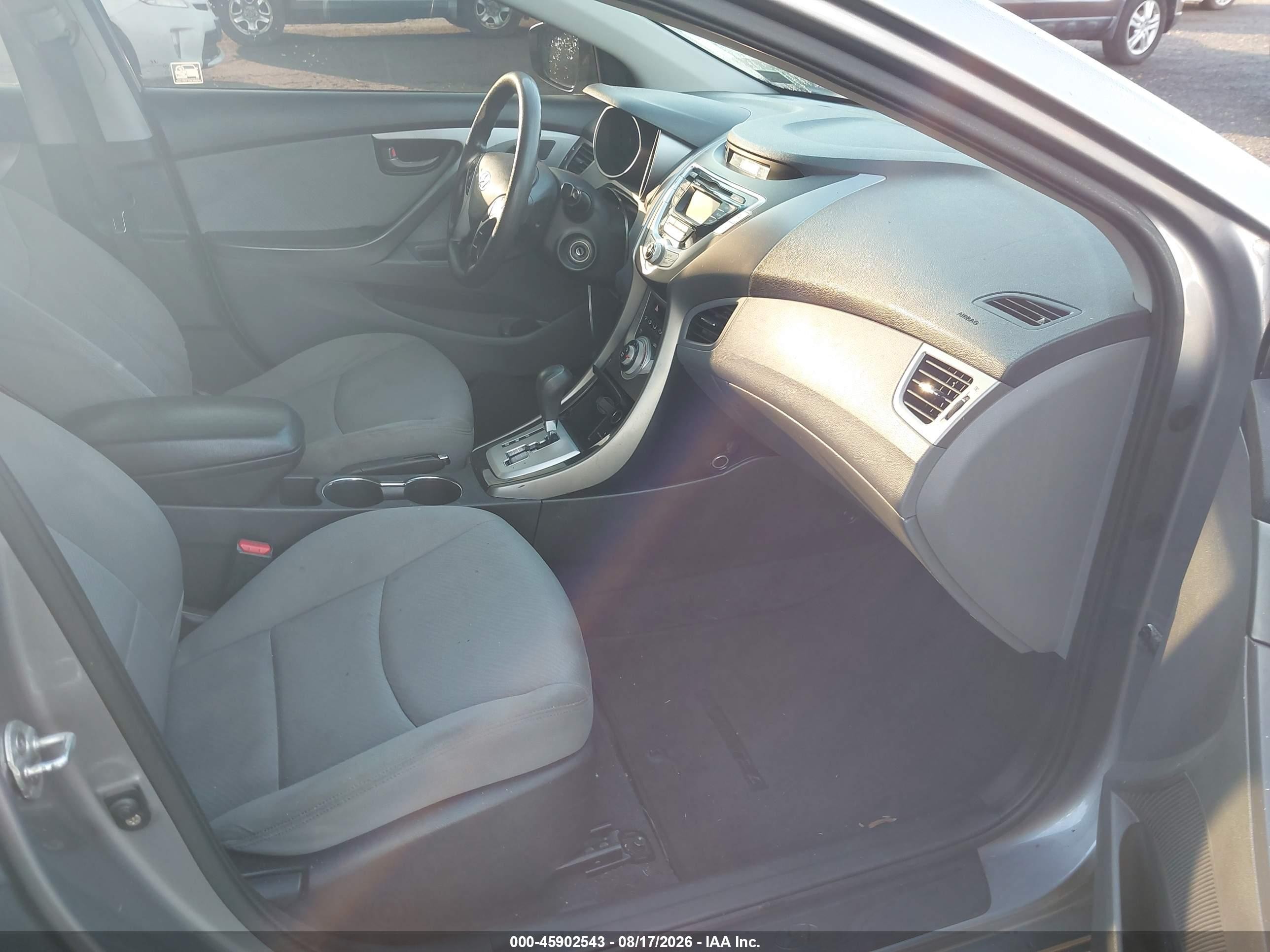 2011 Hyundai Elantra Gls (ulsan Plant) Gray vin: KMHDH4AE8BU146181