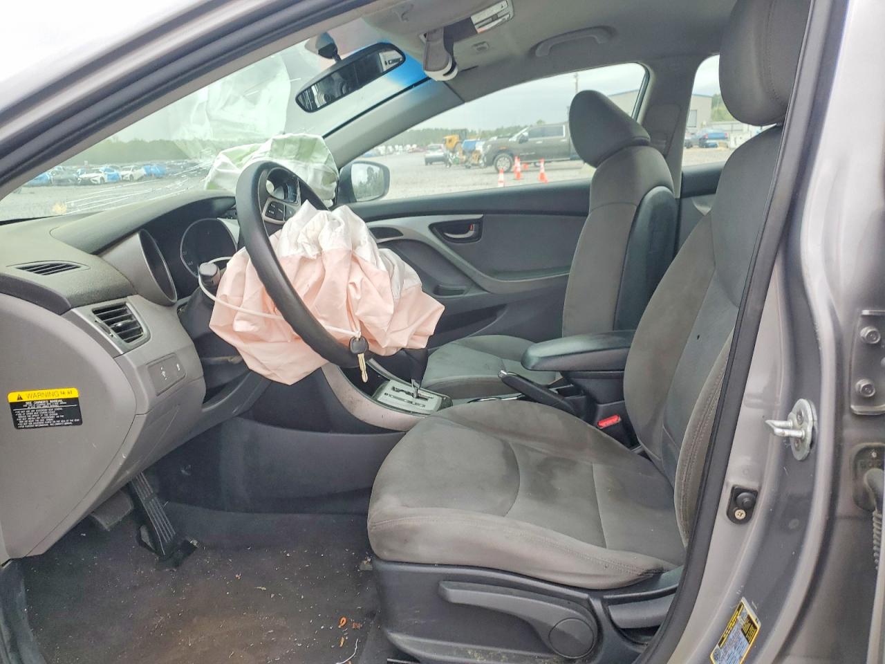 2011 Hyundai Elantra Gls Silver vin: KMHDH4AE8BU148741