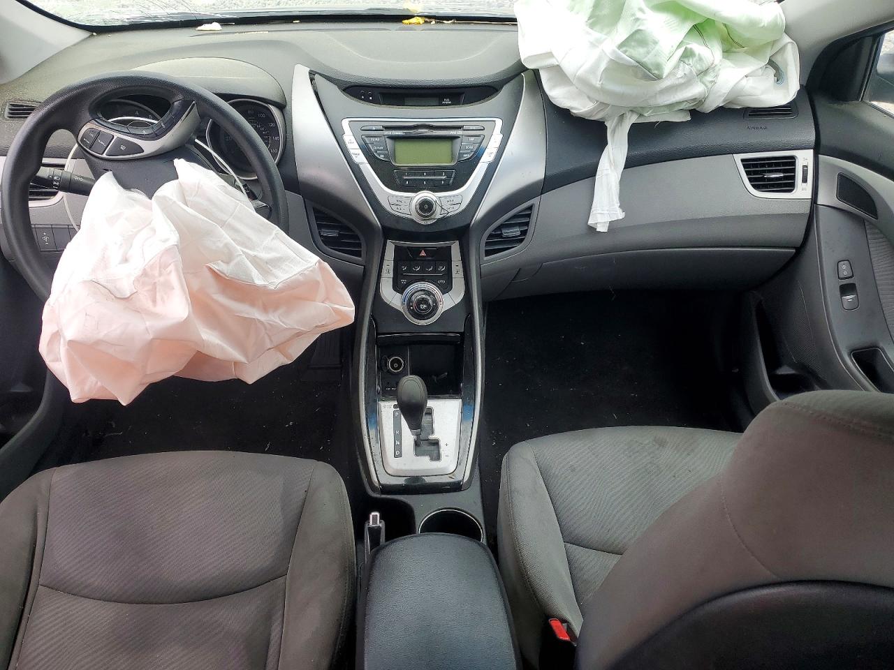 2011 Hyundai Elantra Gls Silver vin: KMHDH4AE8BU148741