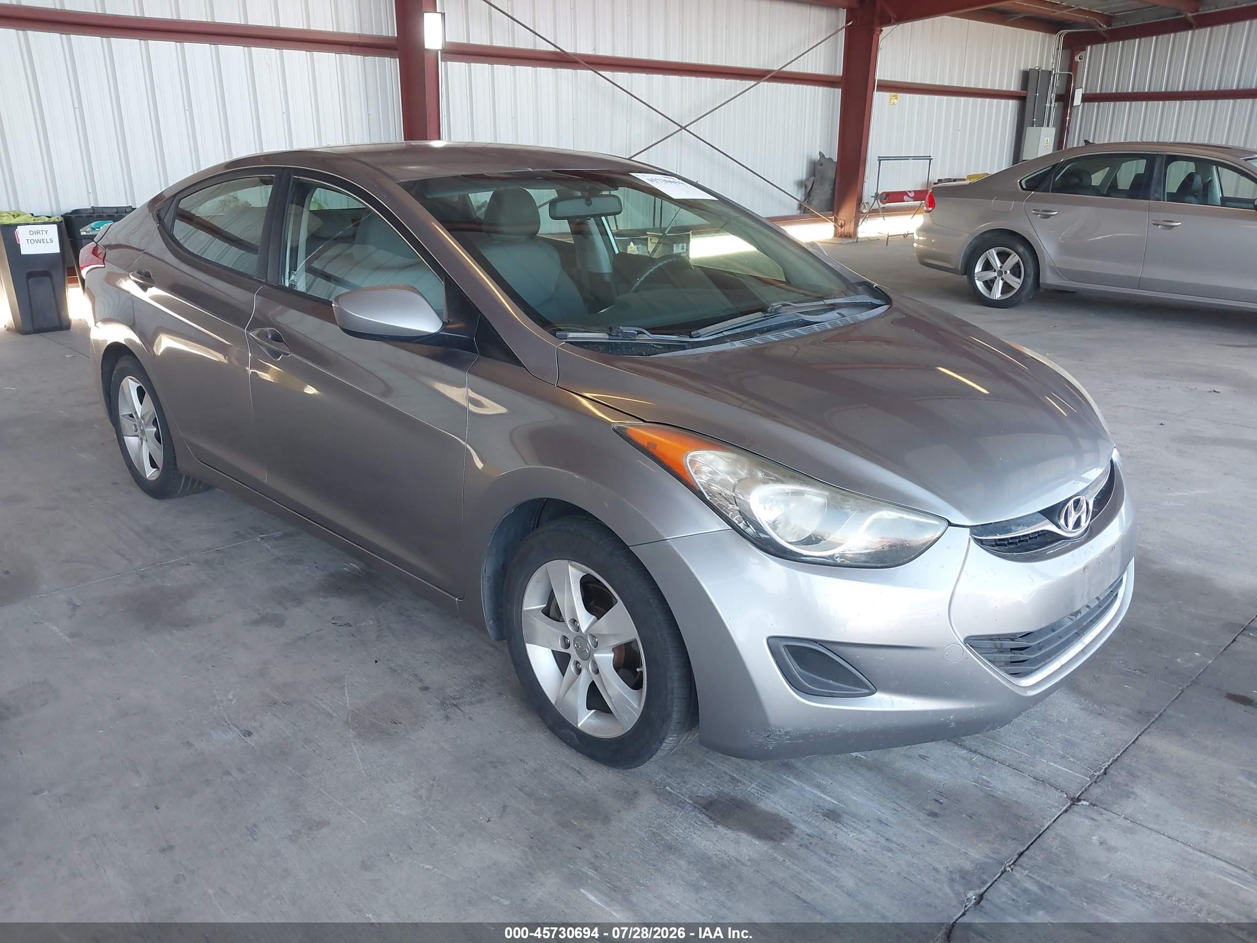 2011 Hyundai Elantra Gls (ulsan Plant) Silver vin: KMHDH4AE8BU156421
