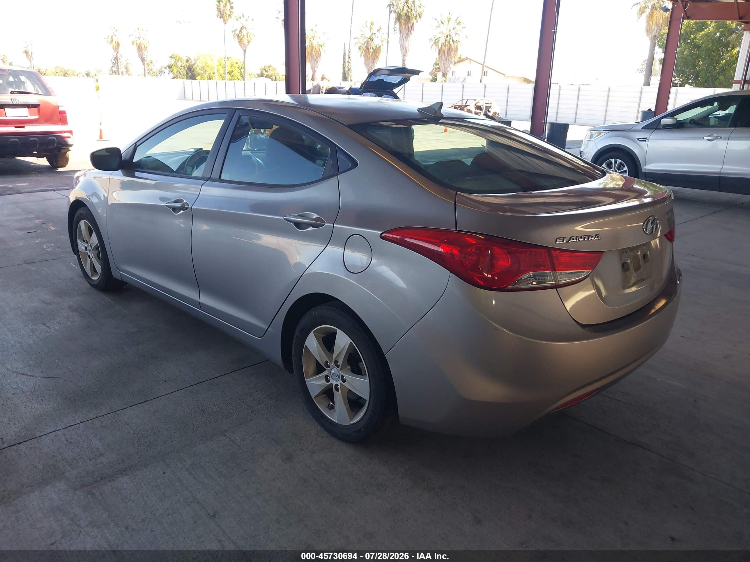 2011 Hyundai Elantra Gls (ulsan Plant) Silver vin: KMHDH4AE8BU156421