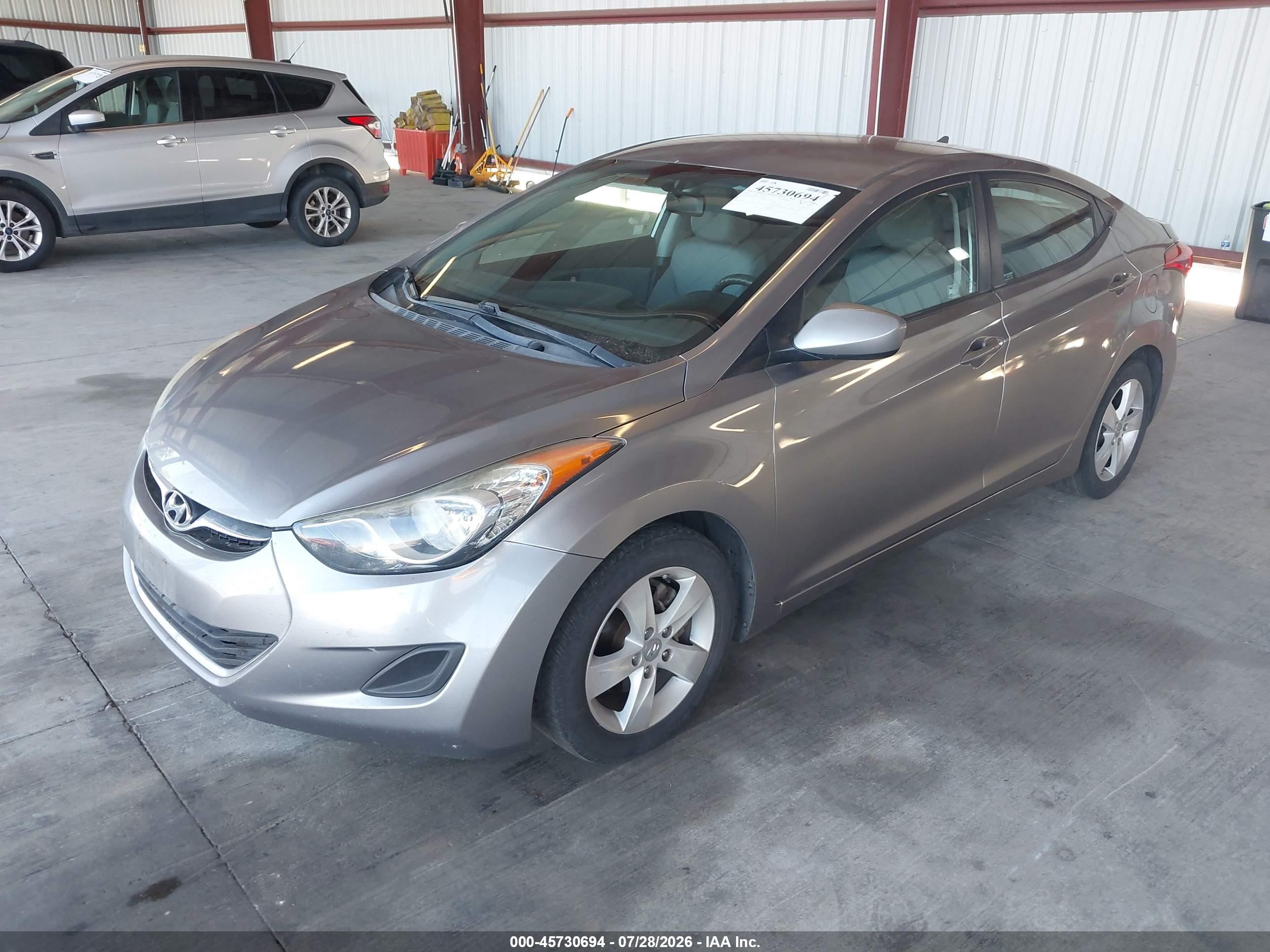 2011 Hyundai Elantra Gls (ulsan Plant) Silver vin: KMHDH4AE8BU156421