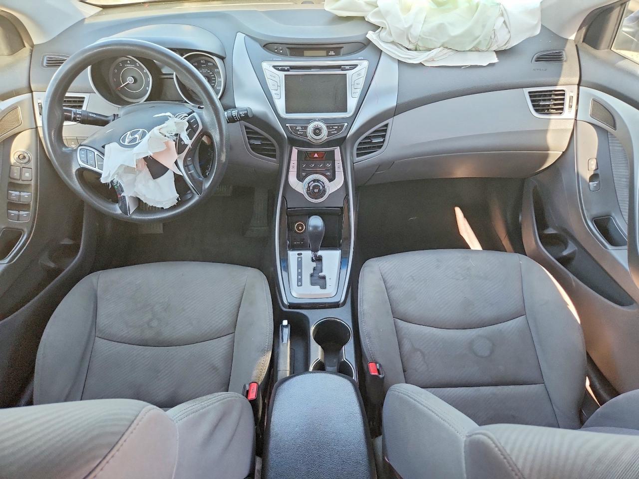 2011 Hyundai Elantra Gls Gray vin: KMHDH4AE8BU157326