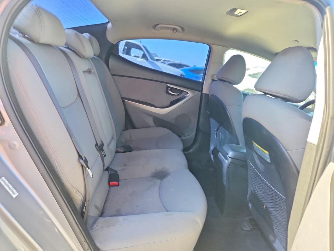 2011 Hyundai Elantra Gls Gray vin: KMHDH4AE8BU157326