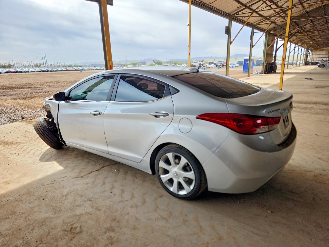 2011 Hyundai Elantra Limited Серебряный vin: KMHDH4AE8BU157925