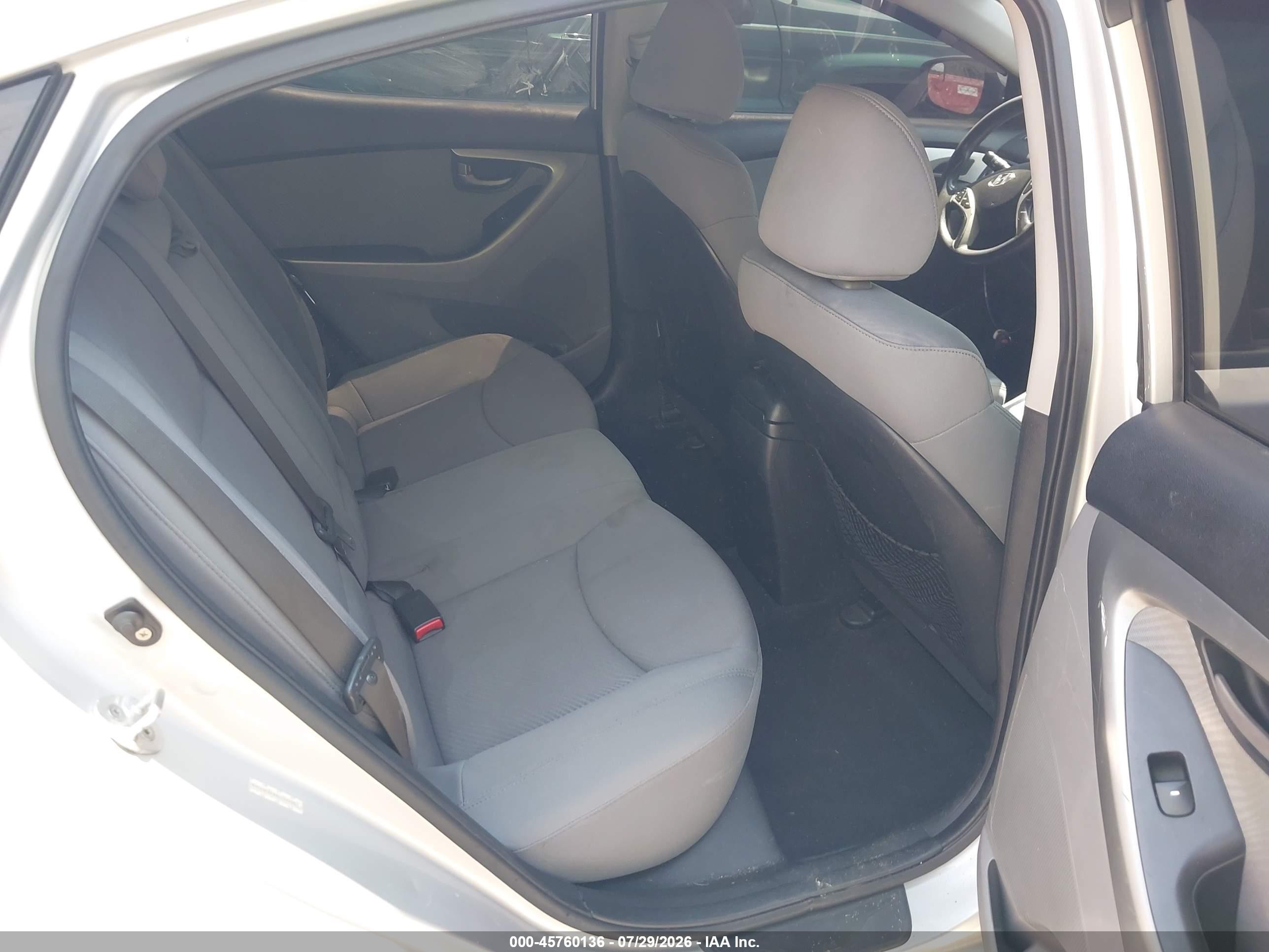 2011 Hyundai Elantra Gls (ulsan Plant) Silver vin: KMHDH4AE8BU159903