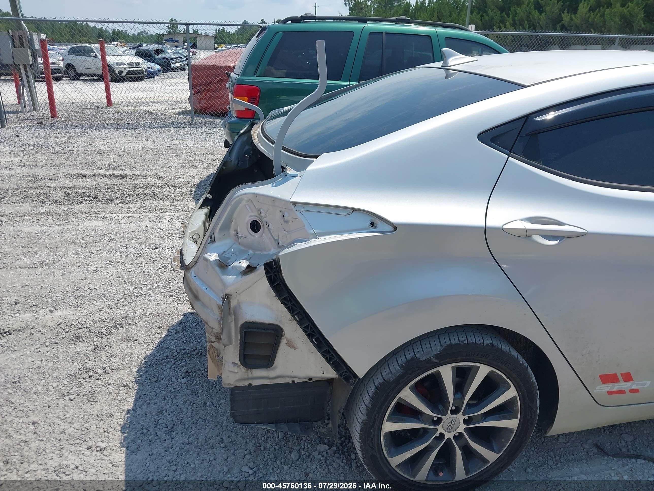 2011 Hyundai Elantra Gls (ulsan Plant) Silver vin: KMHDH4AE8BU159903