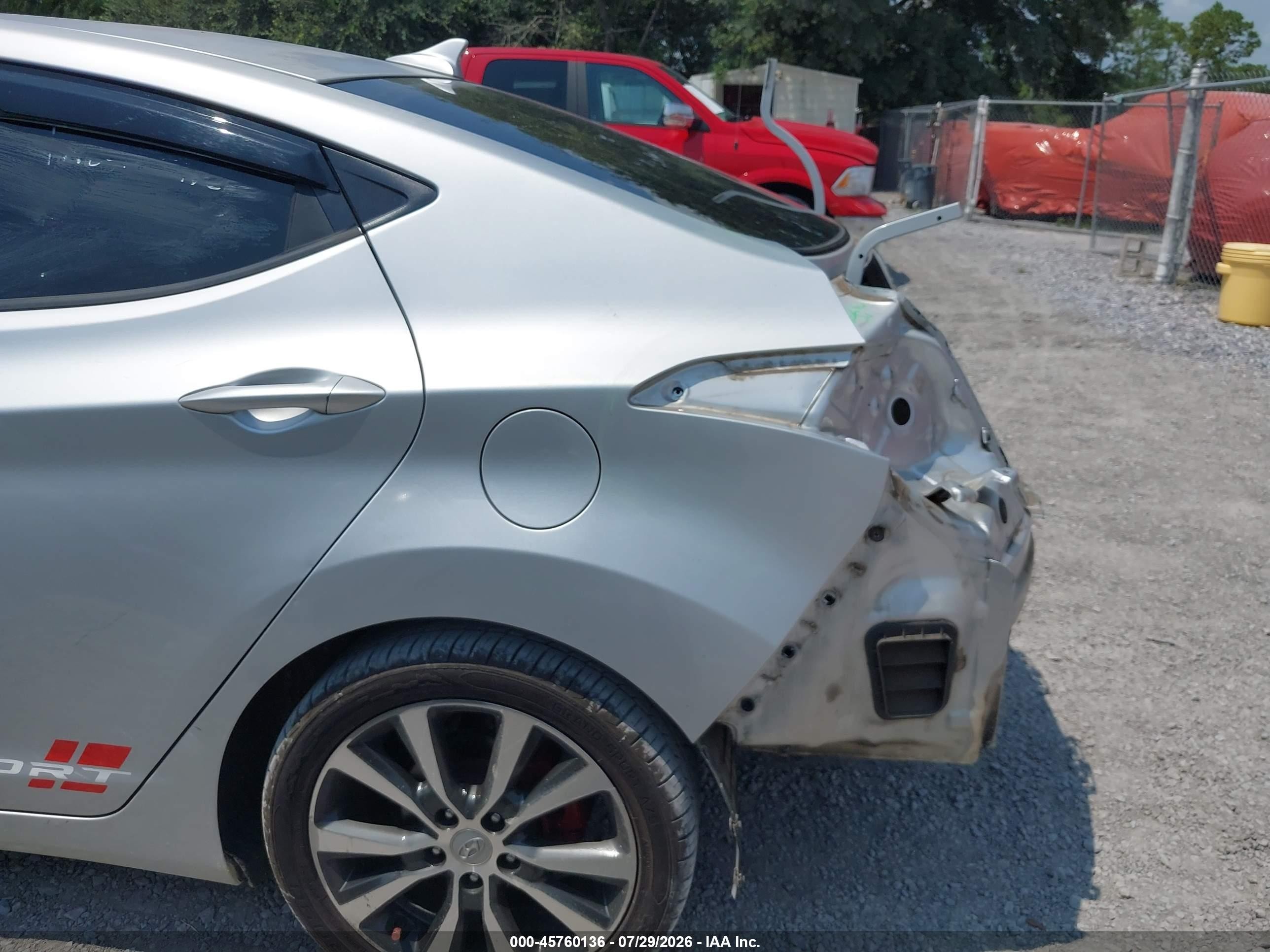 2011 Hyundai Elantra Gls (ulsan Plant) Silver vin: KMHDH4AE8BU159903