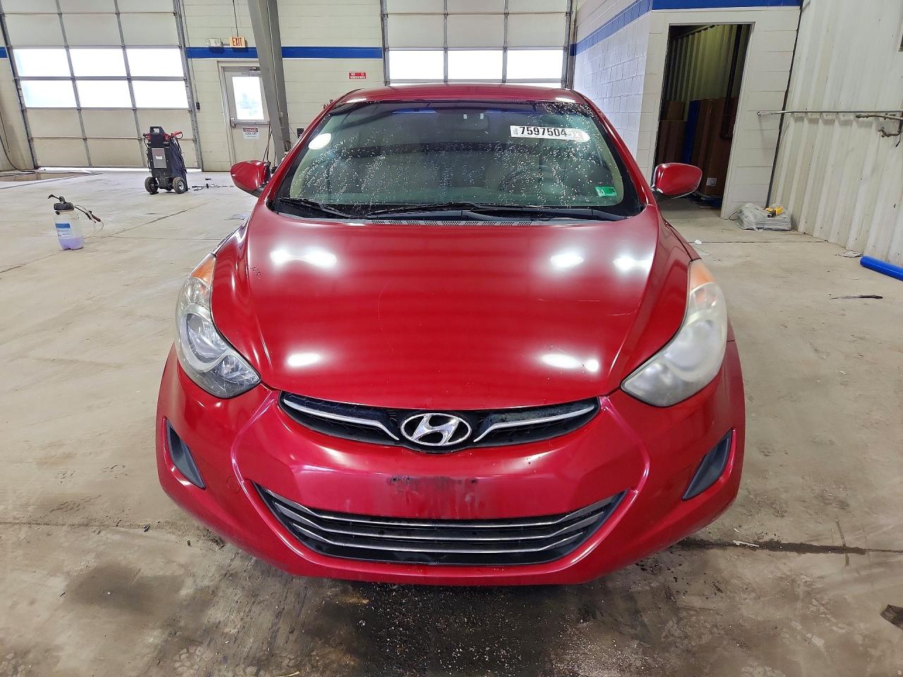 2011 Hyundai Elantra Gls Красный vin: KMHDH4AE8BU163031