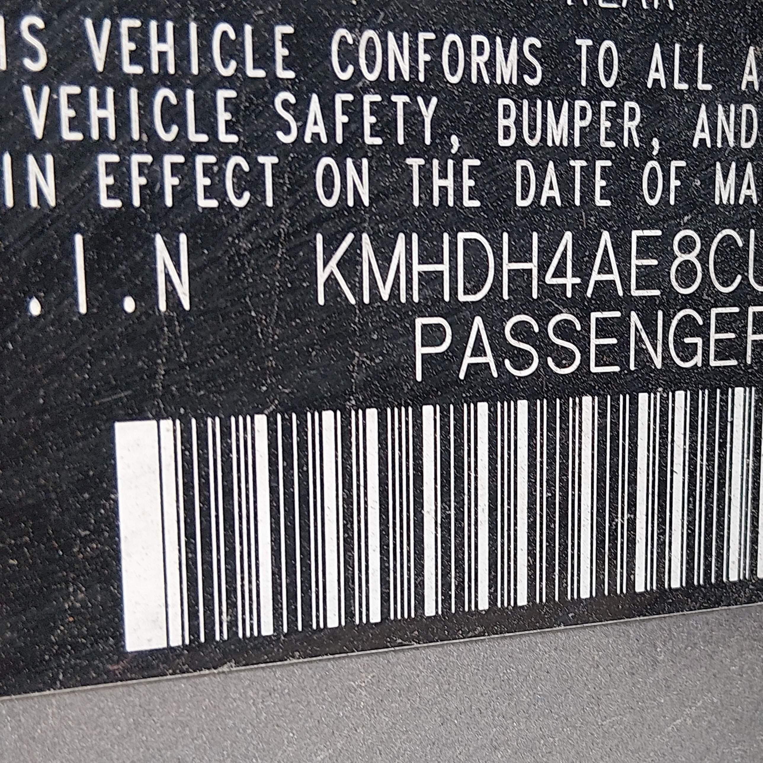 2012 Hyundai Elantra Limited (ulsan Plant) Gray vin: KMHDH4AE8CU193499