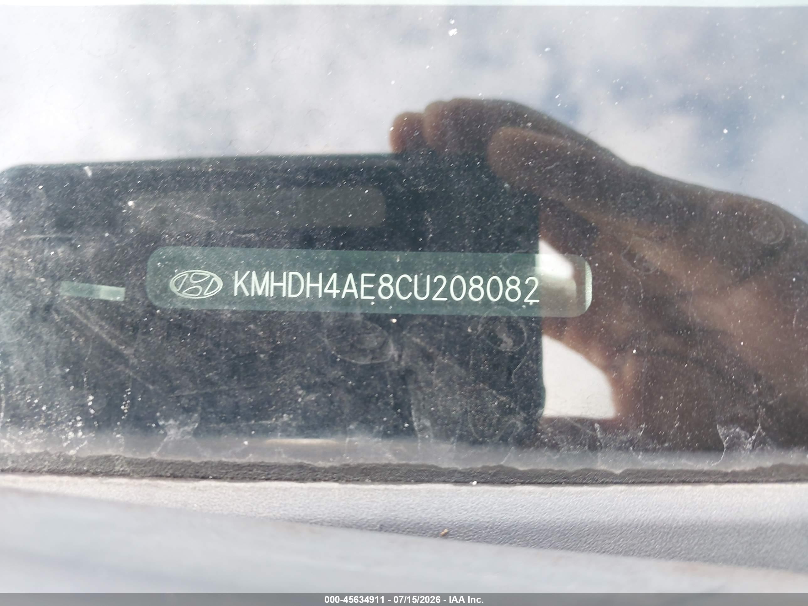 2012 Hyundai Elantra Gls (ulsan Plant) Silver vin: KMHDH4AE8CU208082