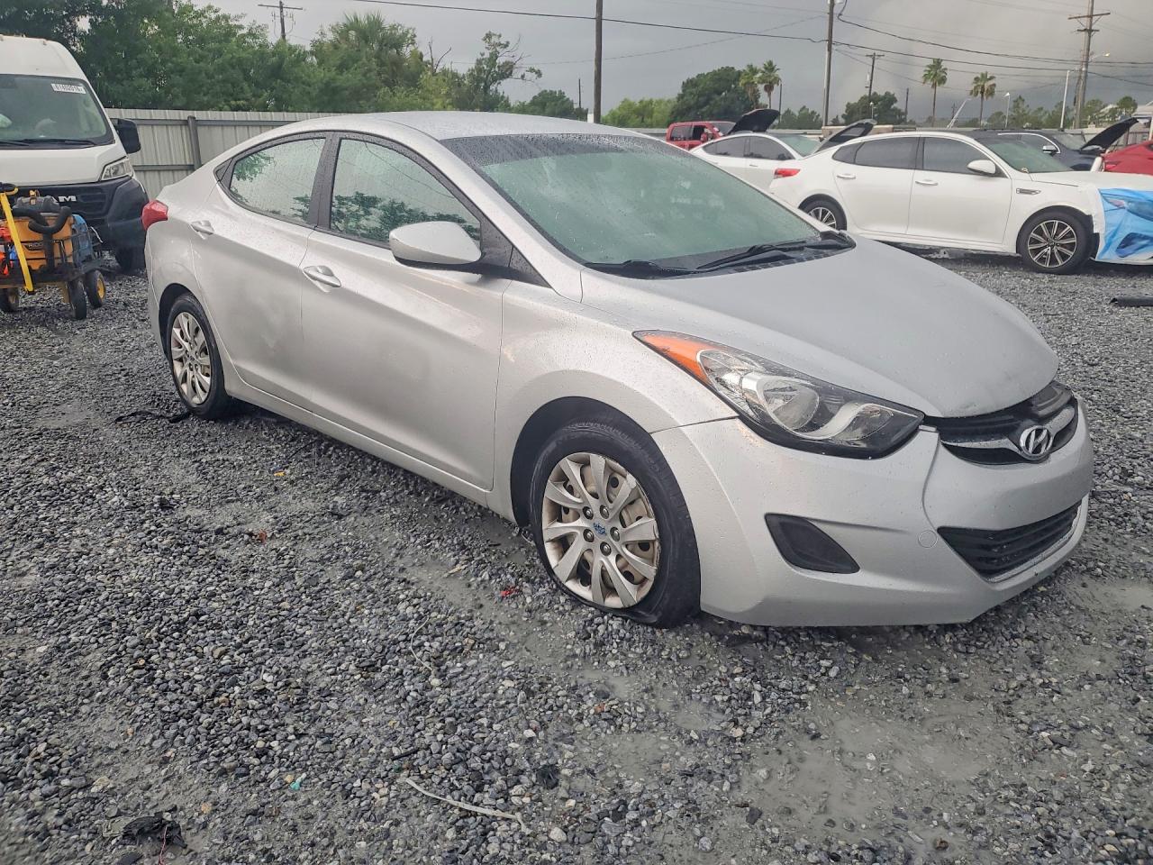 2012 Hyundai Elantra Gls Серебряный vin: KMHDH4AE8CU252082