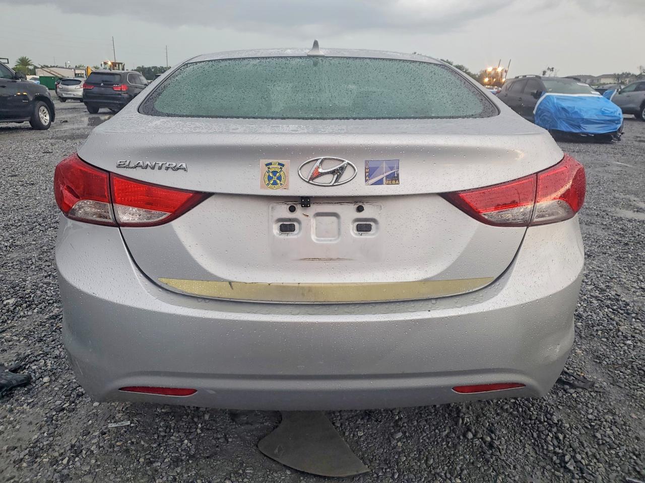 2012 Hyundai Elantra Gls Серебряный vin: KMHDH4AE8CU252082