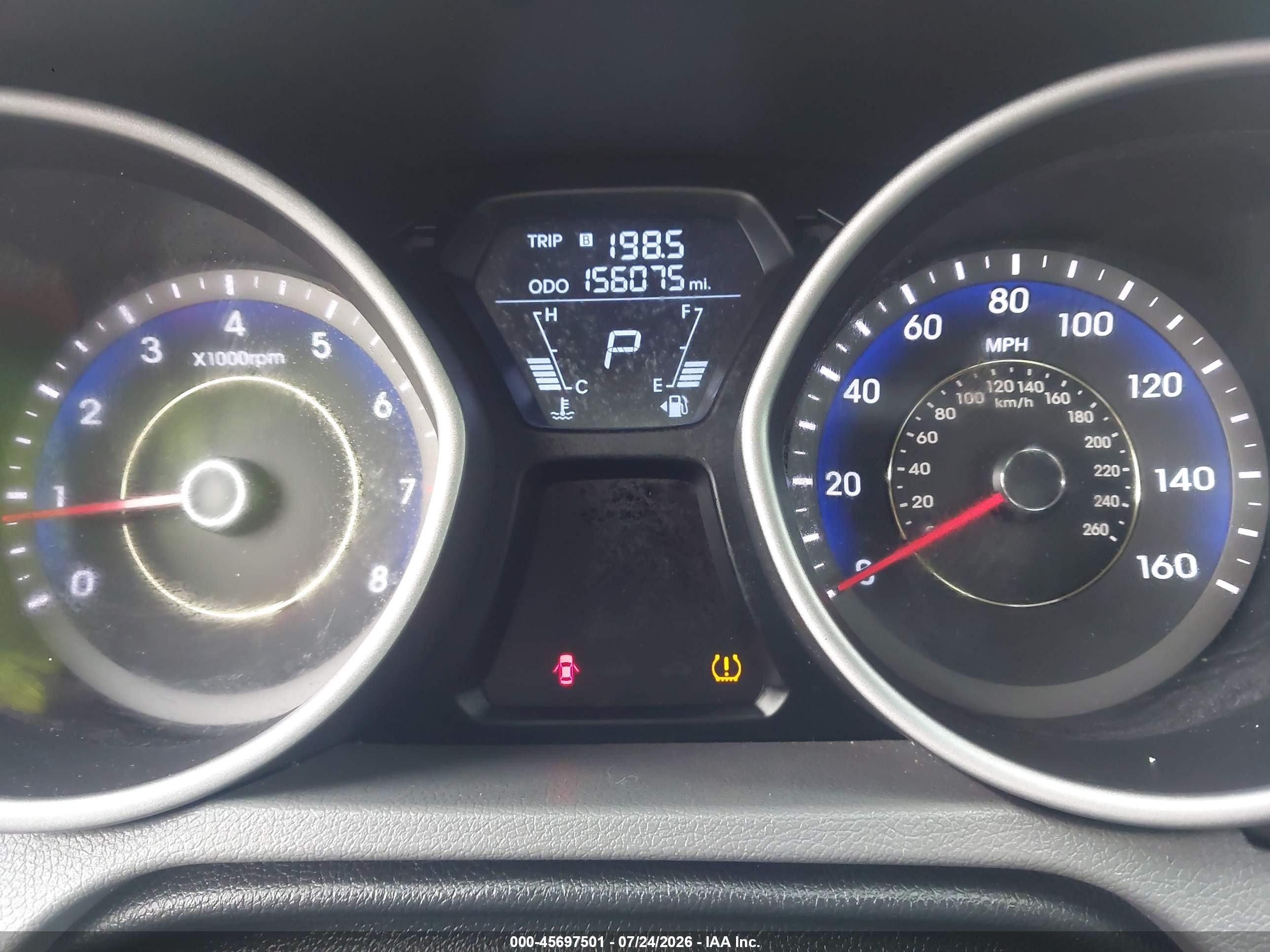 2012 Hyundai Elantra Gls (ulsan Plant) Серый vin: KMHDH4AE8CU299421