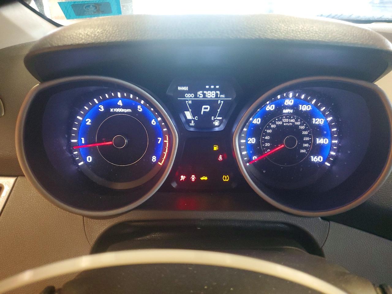 2012 Hyundai Elantra Gls Black vin: KMHDH4AE8CU301300