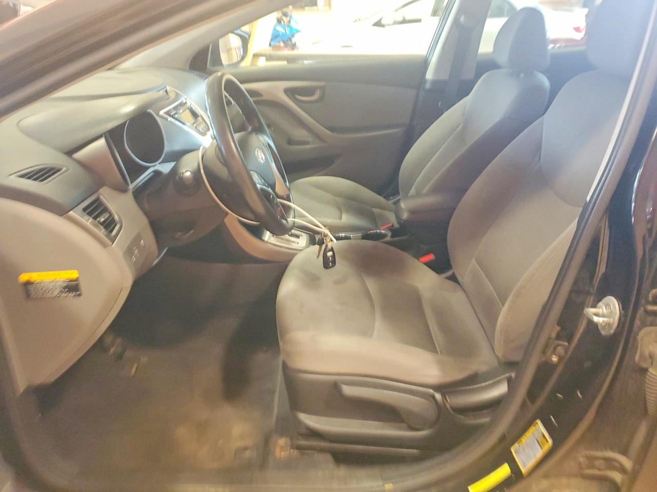 2012 Hyundai Elantra Gls Black vin: KMHDH4AE8CU301300