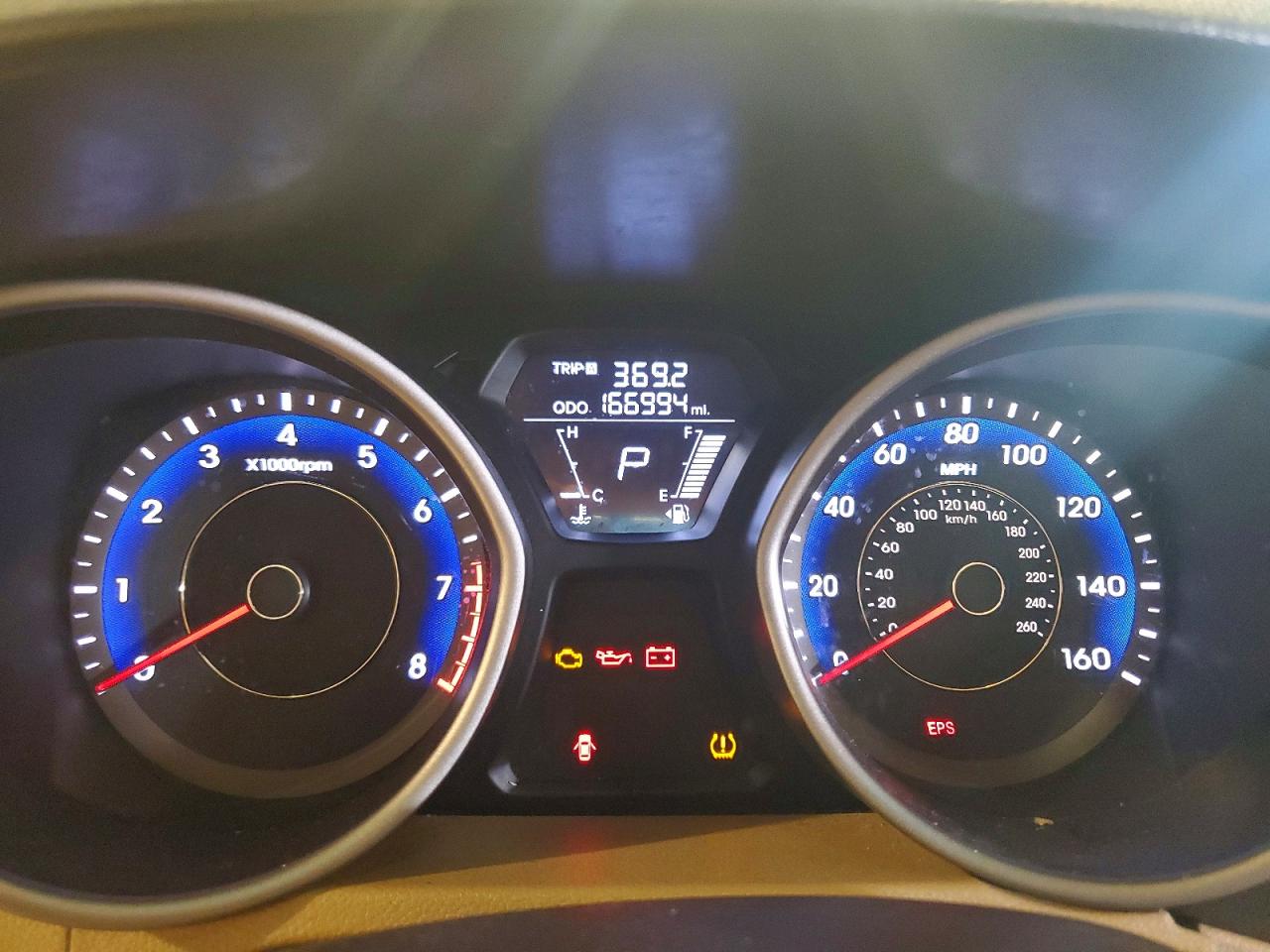 2012 Hyundai Elantra Gls Black vin: KMHDH4AE8CU324544