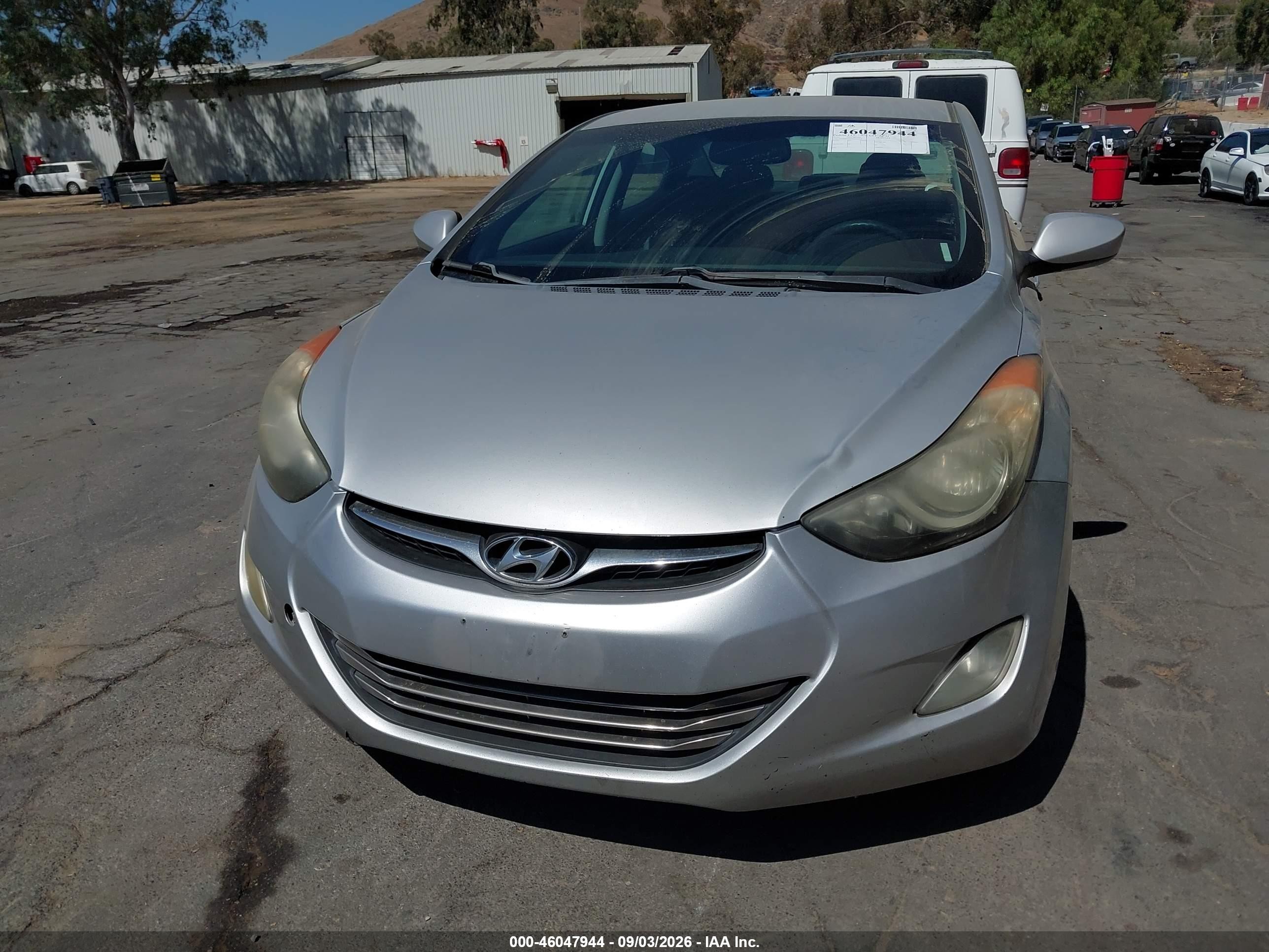 2012 Hyundai Elantra Gls (ulsan Plant) Silver vin: KMHDH4AE8CU345362
