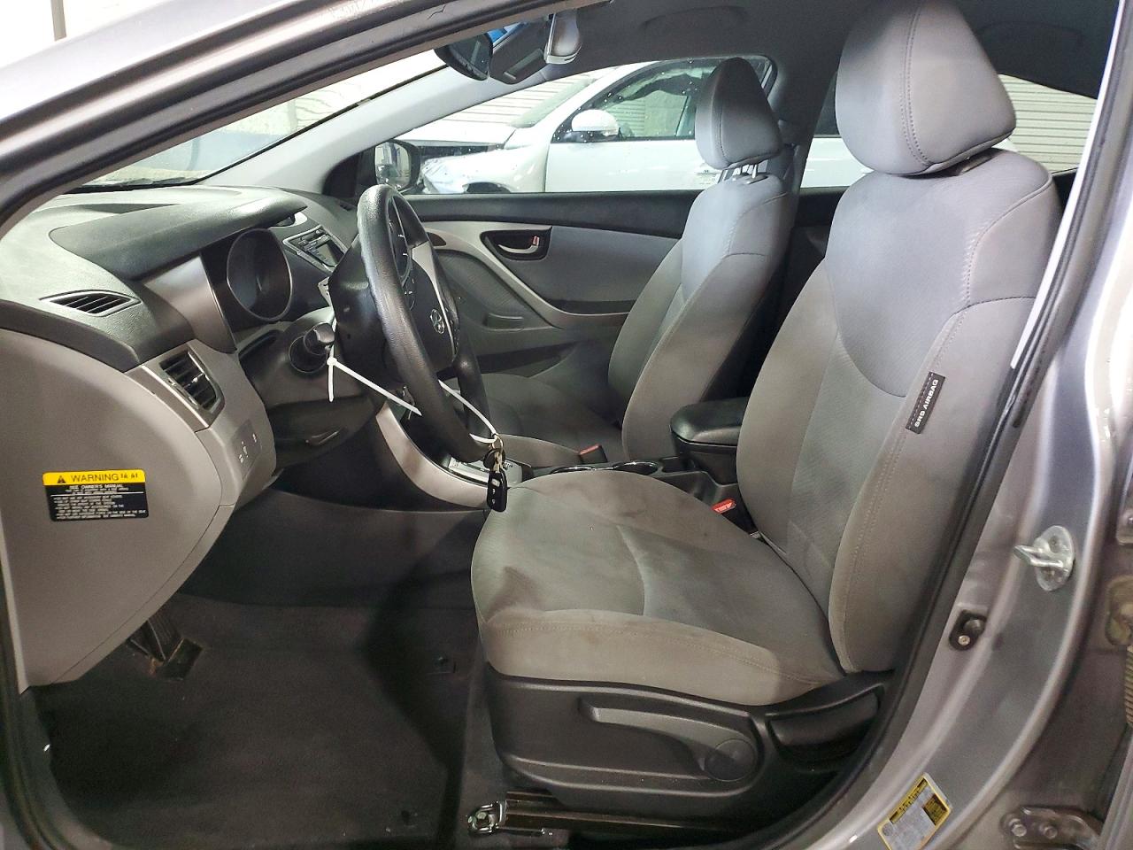 2012 Hyundai Elantra Gls Silver vin: KMHDH4AE8CU375347