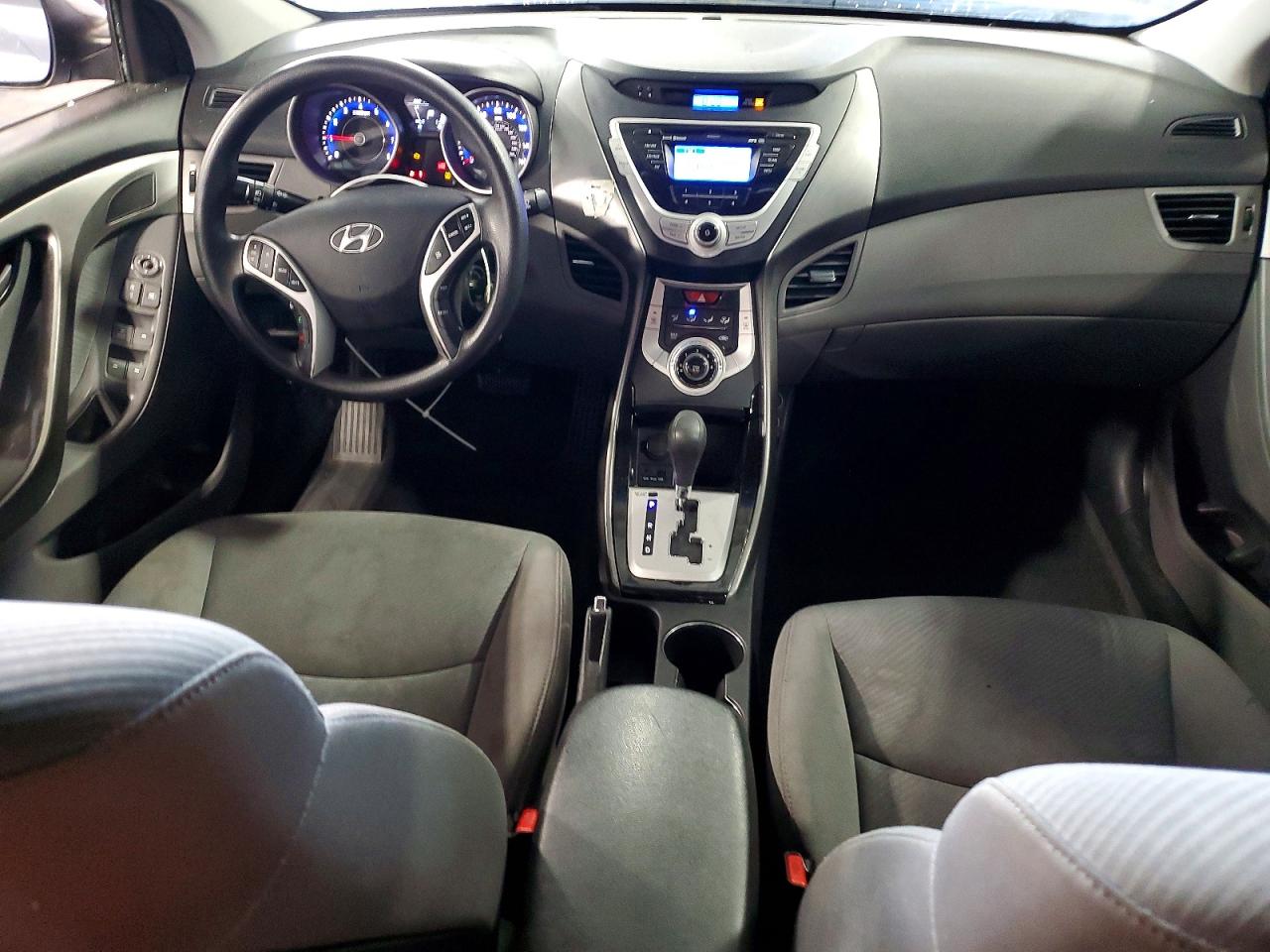 2012 Hyundai Elantra Gls Silver vin: KMHDH4AE8CU375347