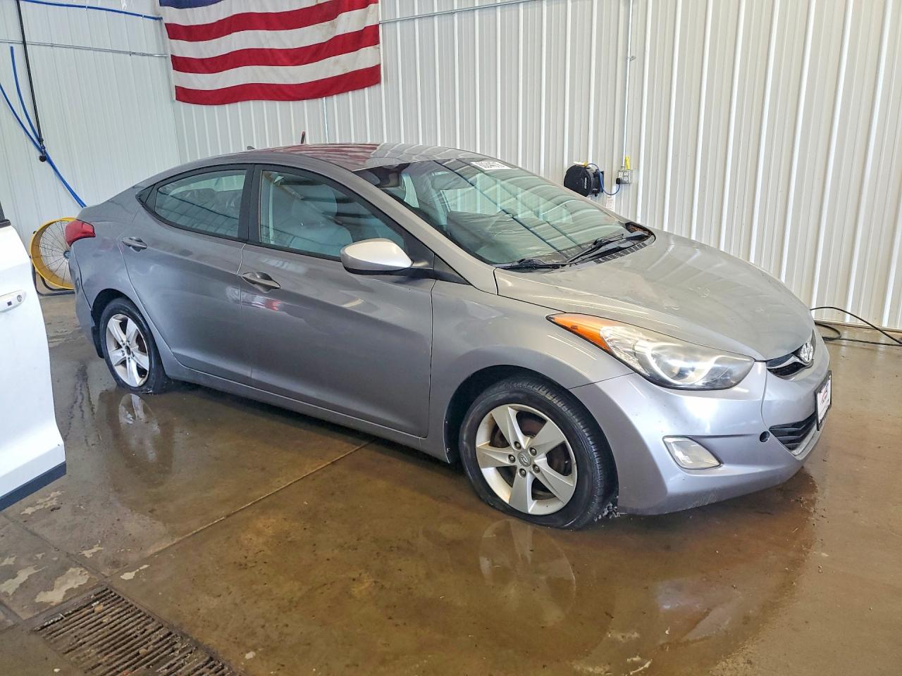 2012 Hyundai Elantra Gls Серебряный vin: KMHDH4AE8CU387921