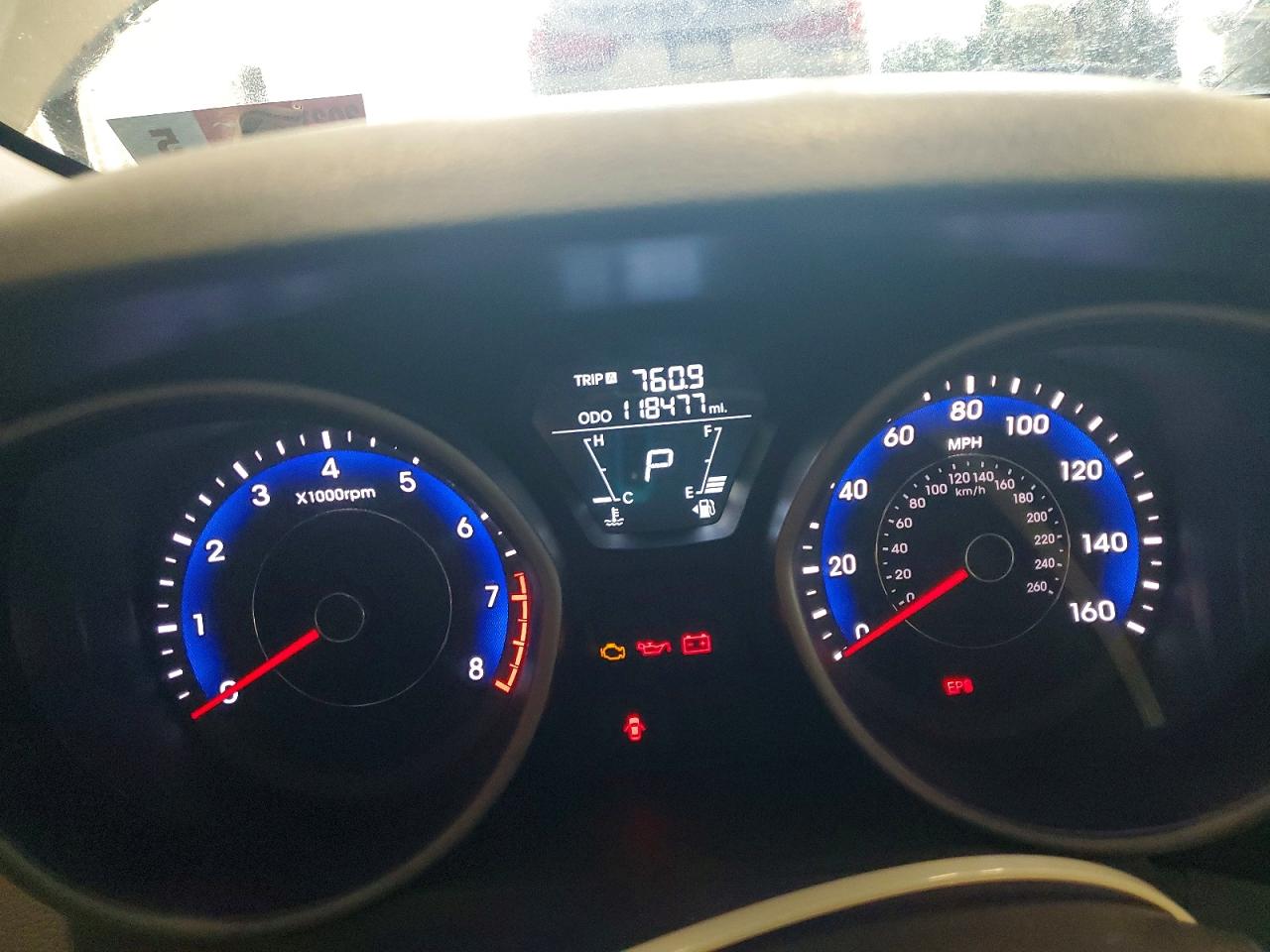 2012 Hyundai Elantra Gls Серебряный vin: KMHDH4AE8CU387921