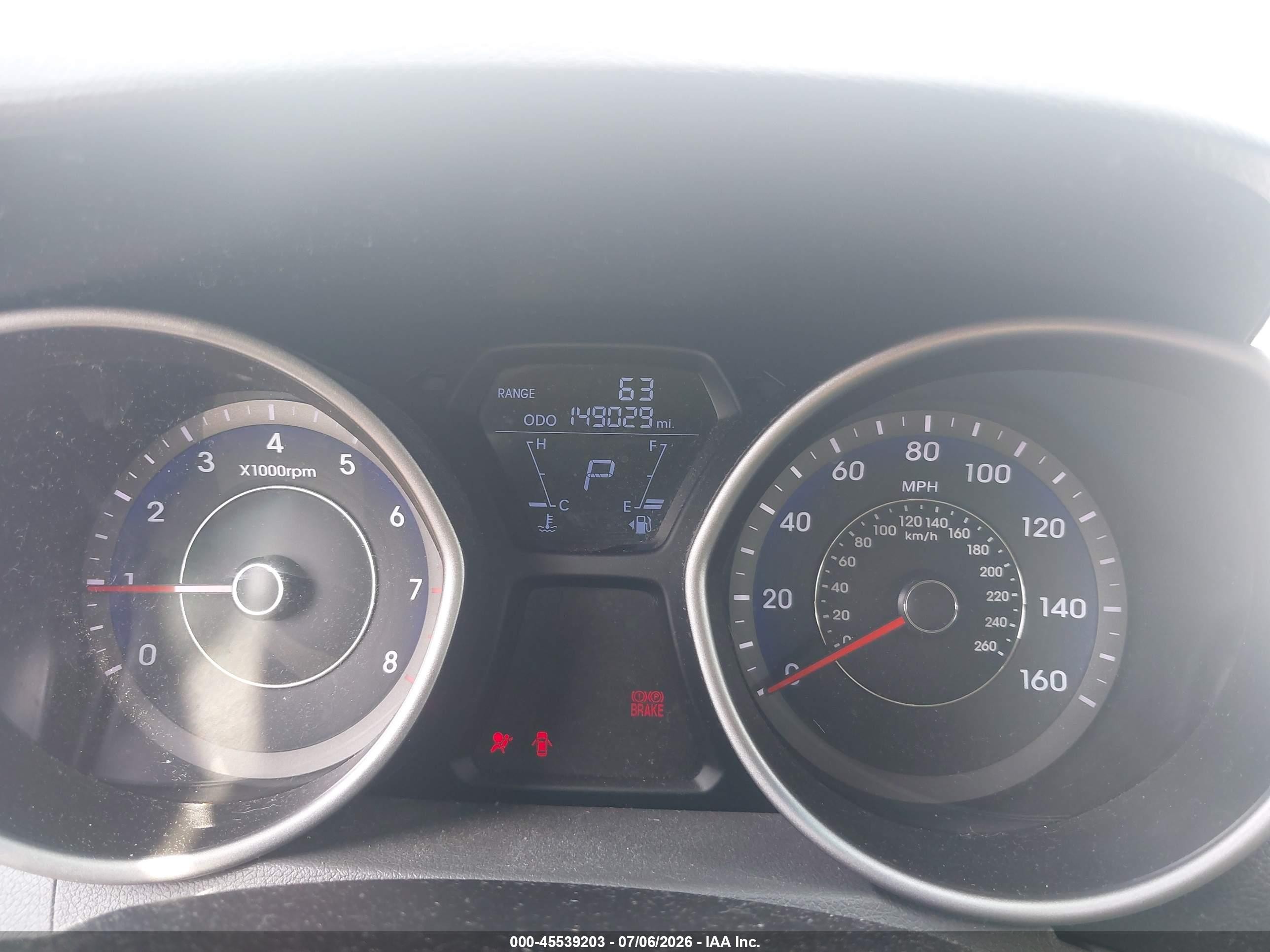 2012 Hyundai Elantra Gls (ulsan Plant) Gray vin: KMHDH4AE8CU393654