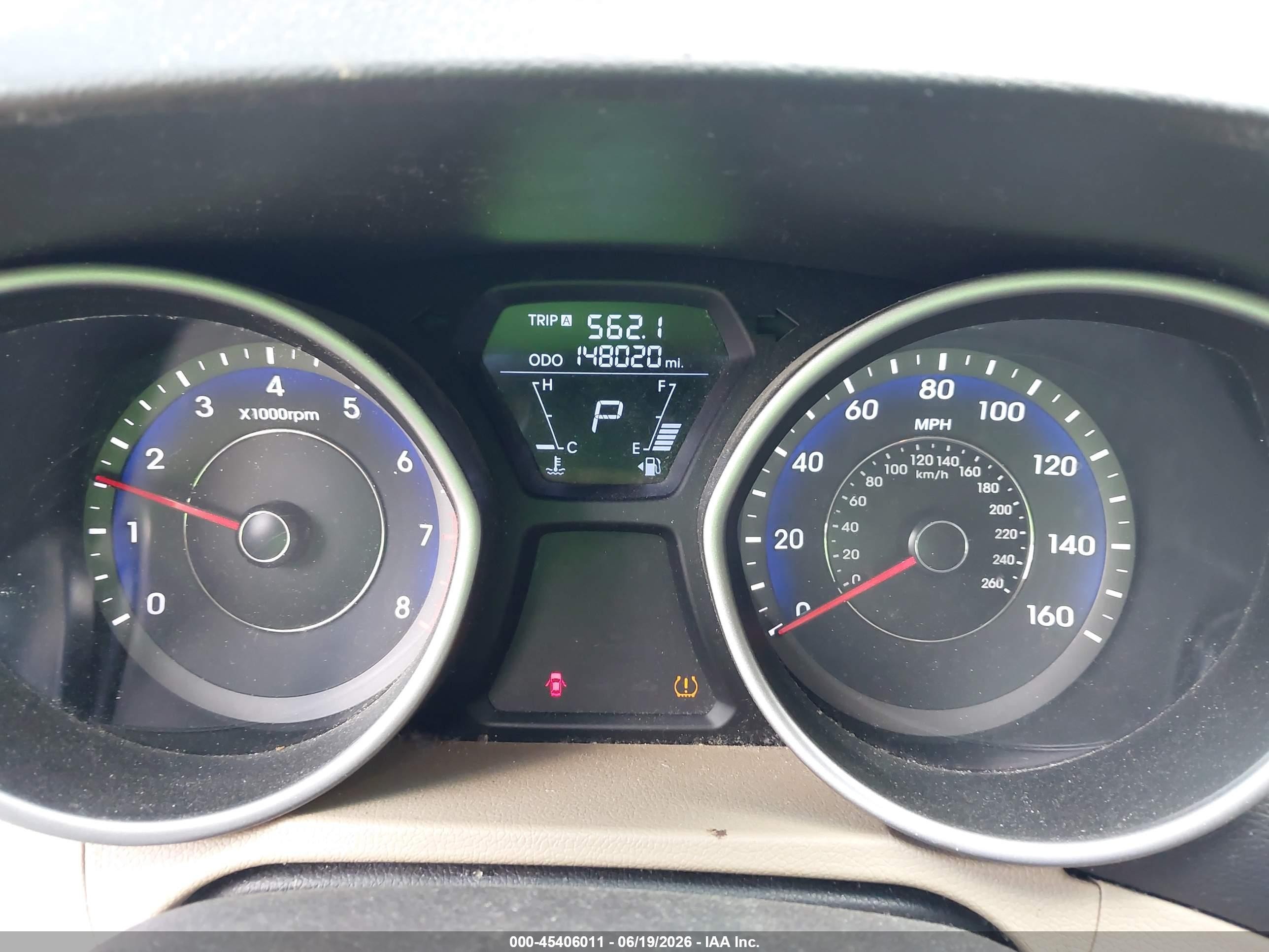 2012 Hyundai Elantra Gls (ulsan Plant) Red vin: KMHDH4AE8CU410078