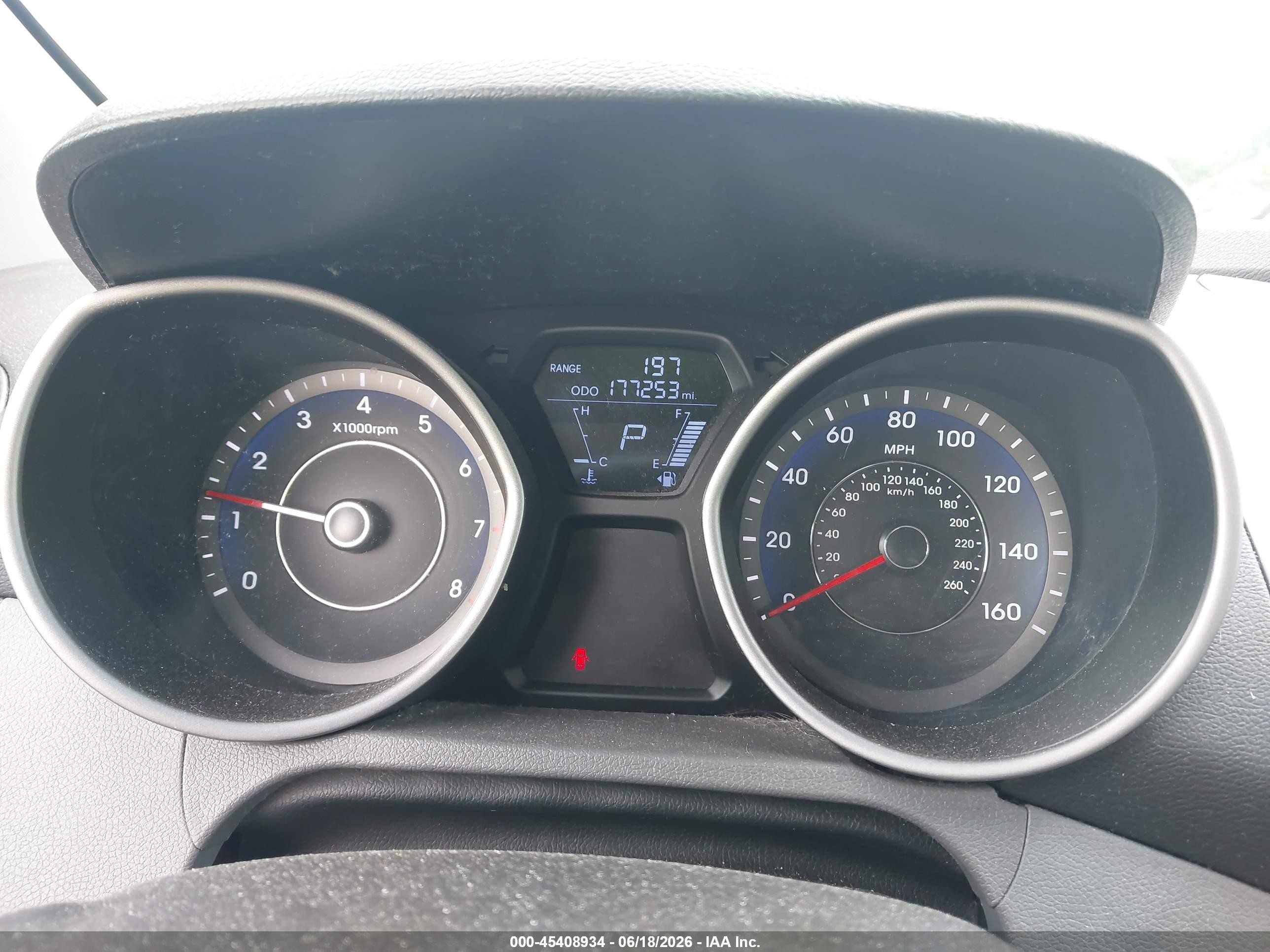 2012 Hyundai Elantra Gls (ulsan Plant) Gray vin: KMHDH4AE8CU413059