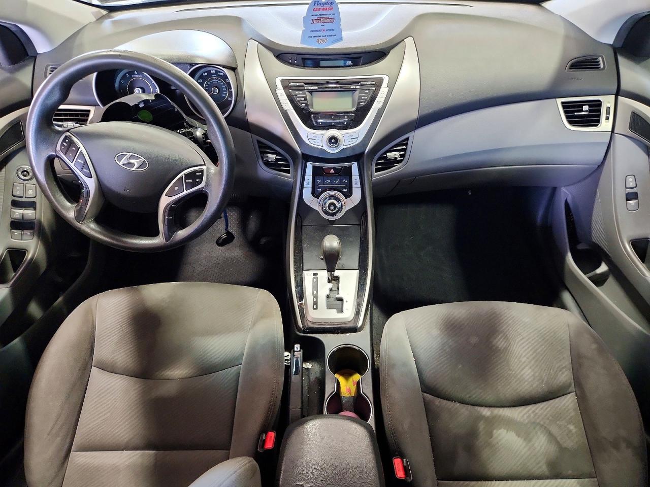 2012 Hyundai Elantra Gls Gray vin: KMHDH4AE8CU413109