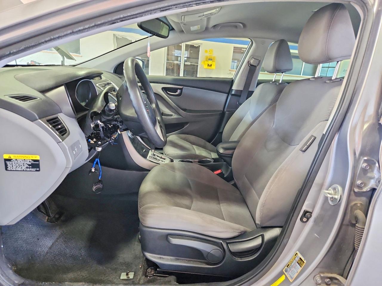 2012 Hyundai Elantra Gls Gray vin: KMHDH4AE8CU413109