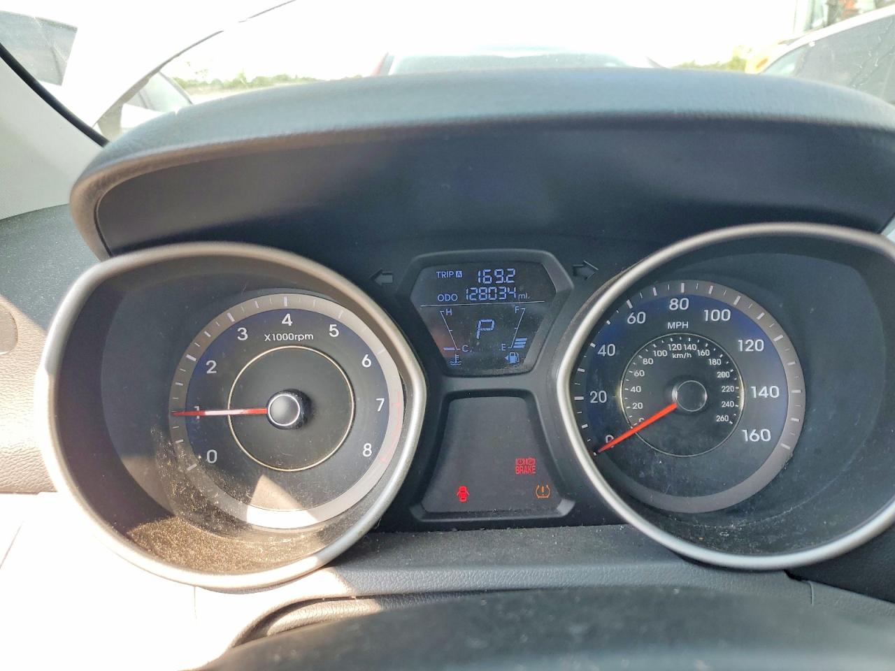 2012 Hyundai Elantra Gls Gray vin: KMHDH4AE8CU413109