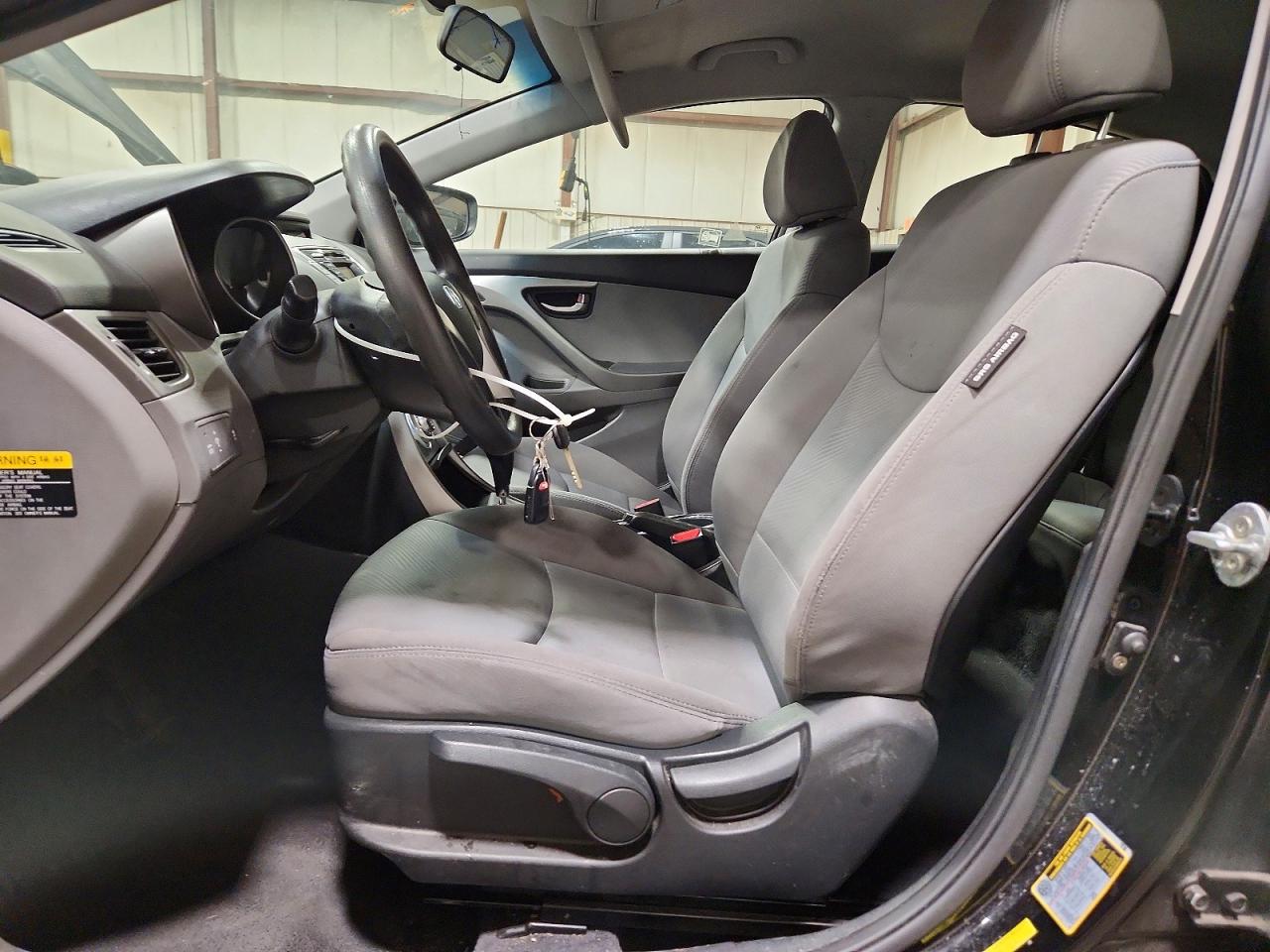 2012 Hyundai Elantra Gls Black vin: KMHDH4AE8CU436308