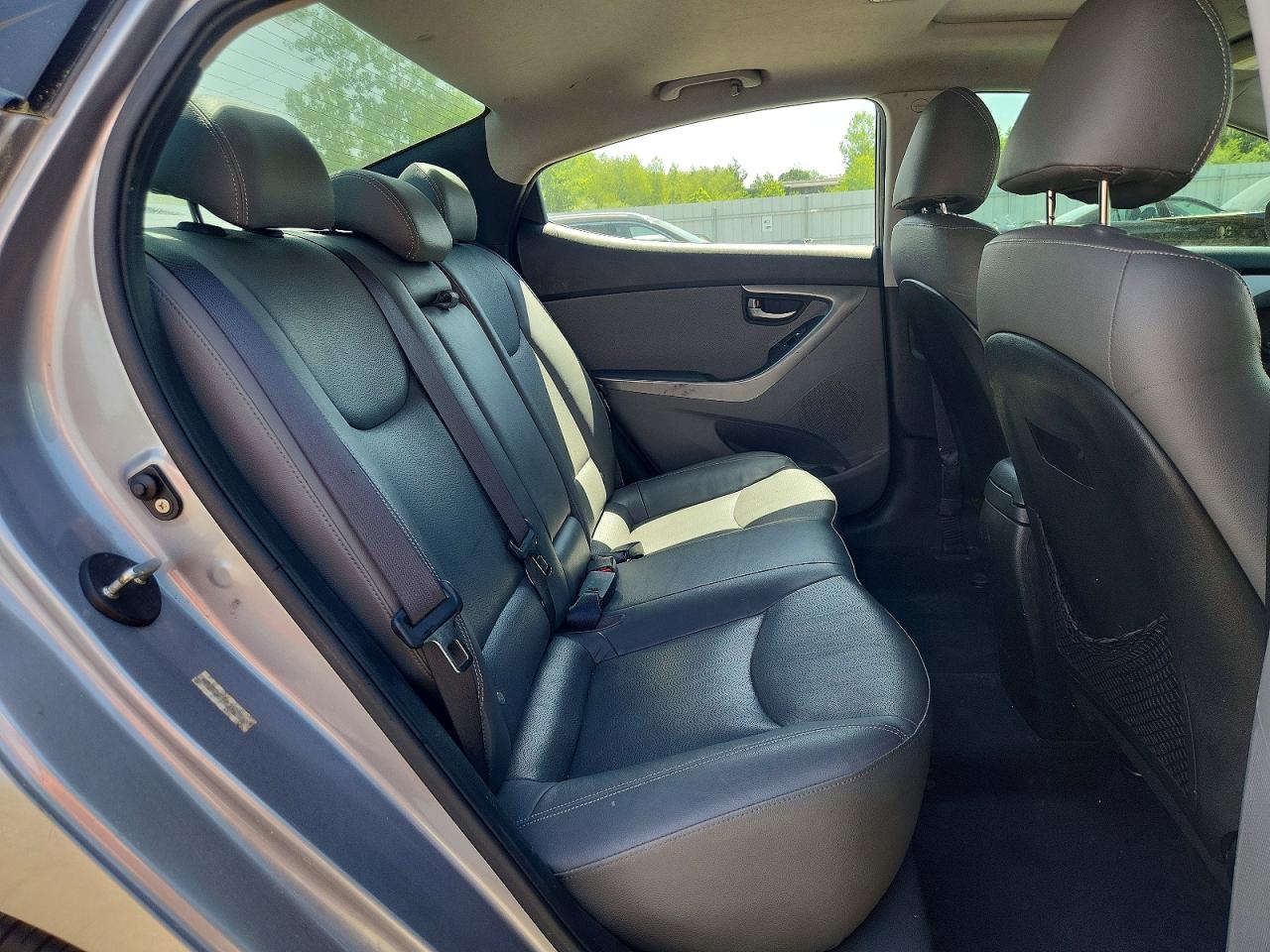 2012 Hyundai Elantra Limited Gray vin: KMHDH4AE8CU476534
