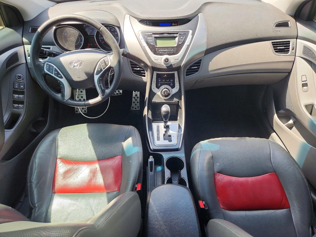 2012 Hyundai Elantra Limited Gray vin: KMHDH4AE8CU476534