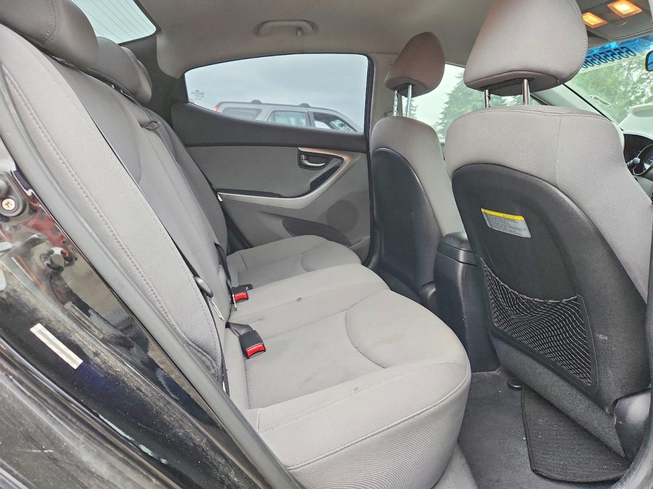 2013 Hyundai Elantra Gls Black vin: KMHDH4AE8DU005596