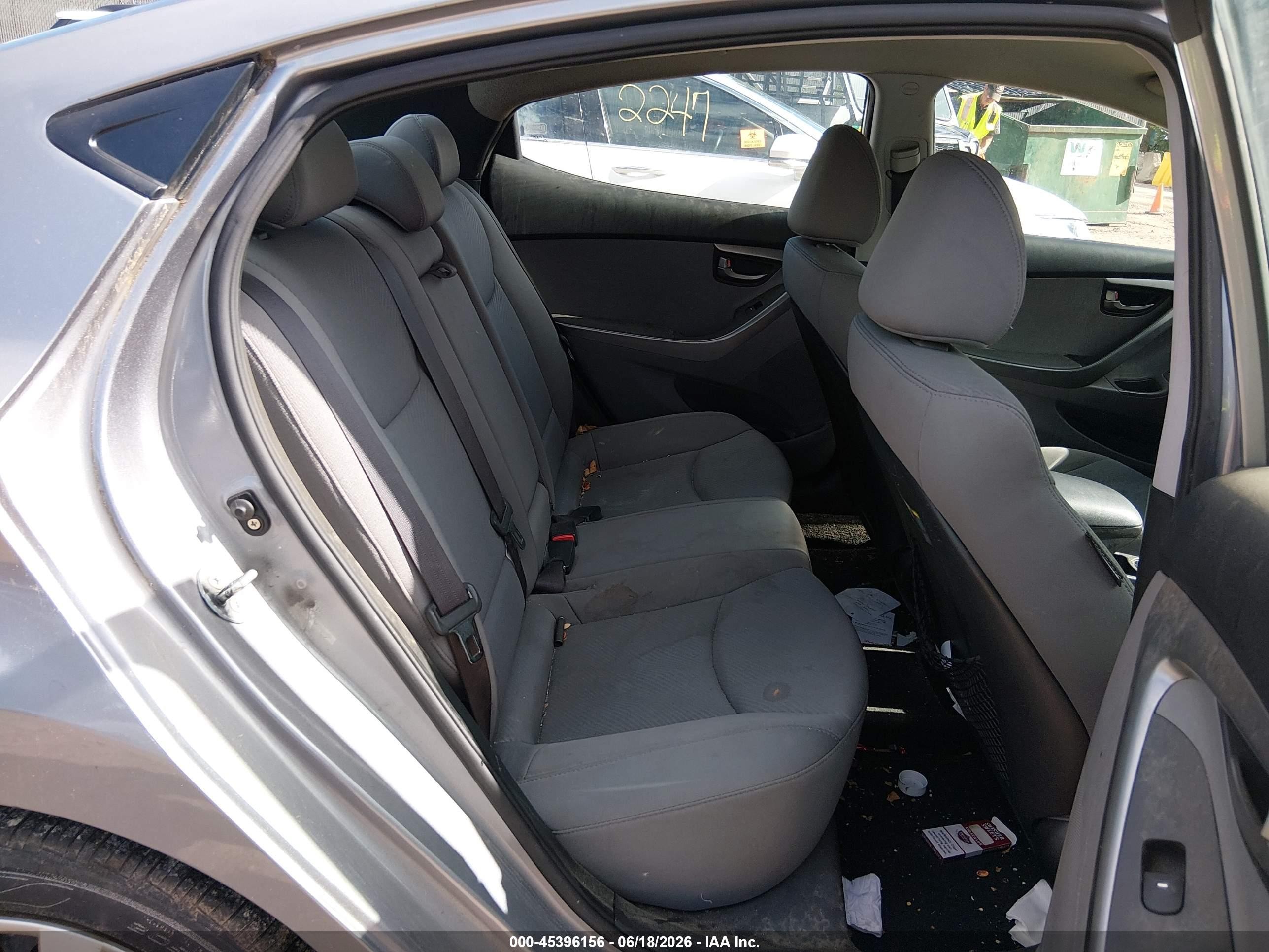 2013 Hyundai Elantra Gls Silver vin: KMHDH4AE8DU542355