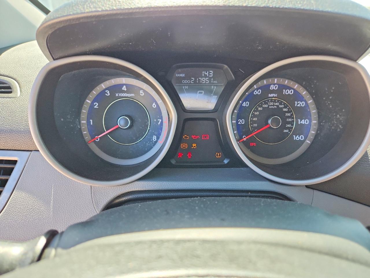 2013 Hyundai Elantra Gls Silver vin: KMHDH4AE8DU557325