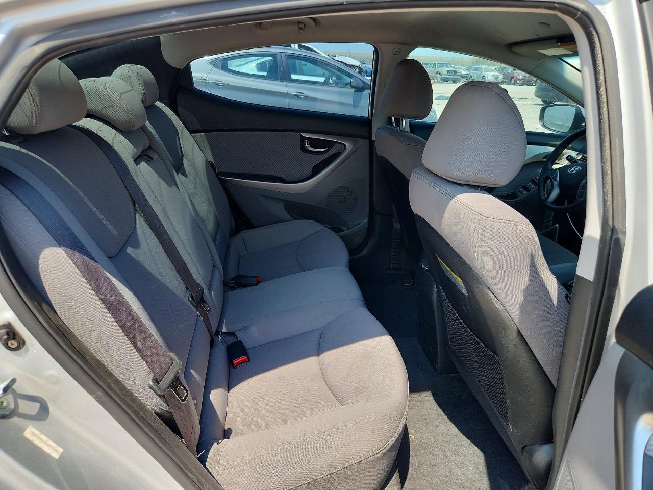 2013 Hyundai Elantra Gls Gray vin: KMHDH4AE8DU577462