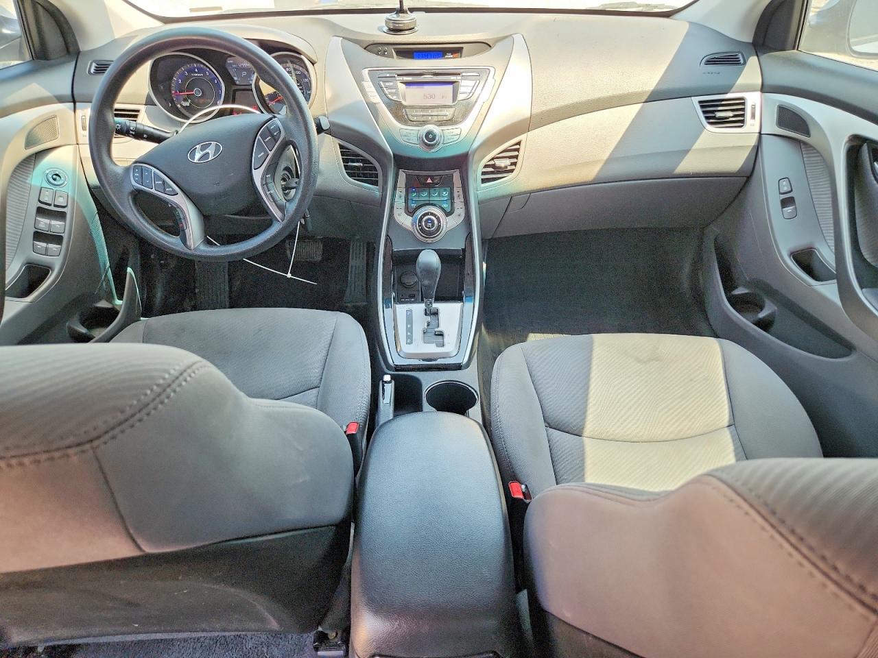 2013 Hyundai Elantra Gls Gray vin: KMHDH4AE8DU577462