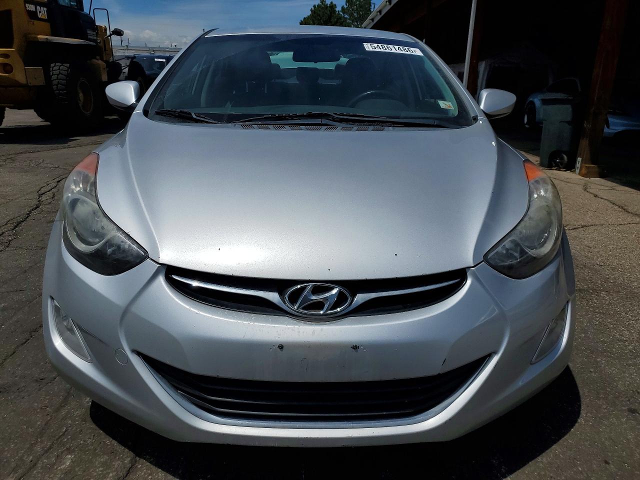 2013 Hyundai Elantra Gls Серебряный vin: KMHDH4AE8DU598747