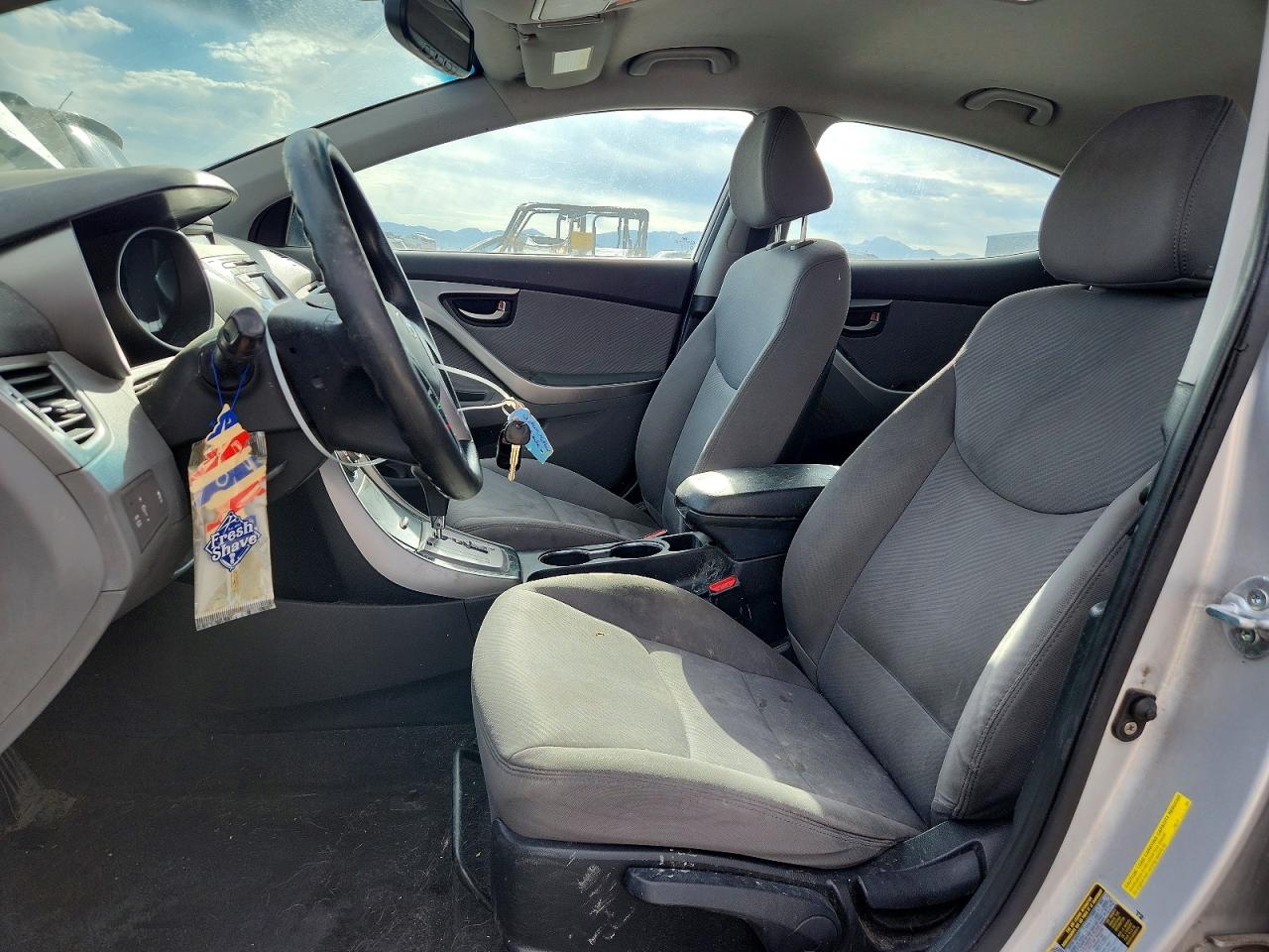 2013 Hyundai Elantra Gls Silver vin: KMHDH4AE8DU678162